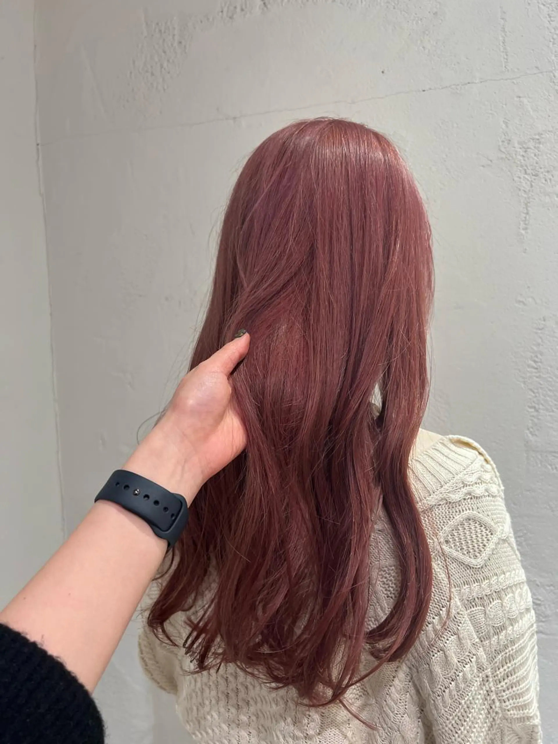 ロング カラー ヘアアレンジ ブリーチ ピンクカラー iena渋谷 /ゆーこのマツエク・マツパデザイン