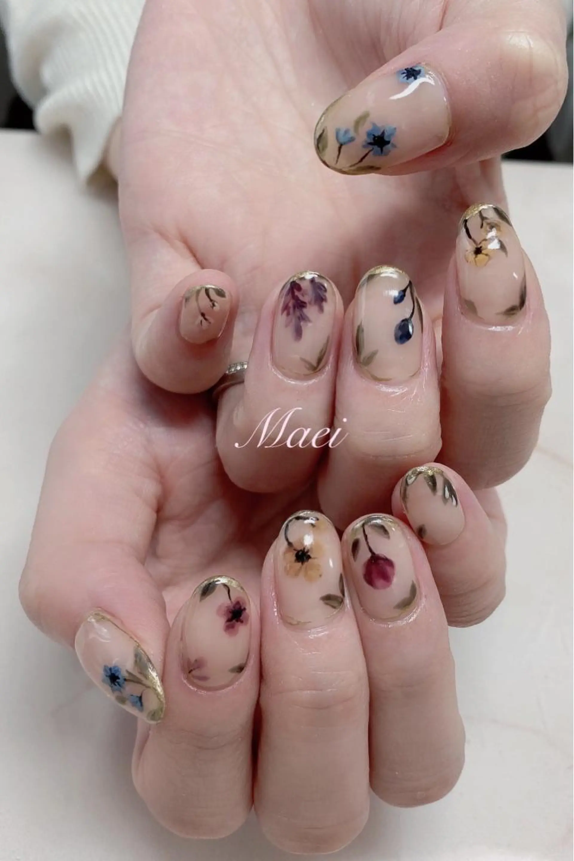 ネイル ハンドネイル ハンドケア NIMO ネイルサロンのネイルデザイン