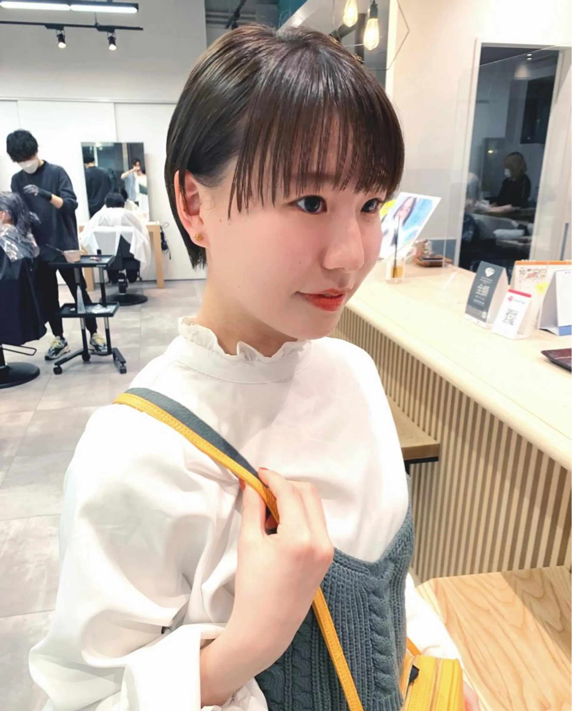 ショート ショートヘア 小顔カット カット circus by KENJE 町田店のヘアスタイル