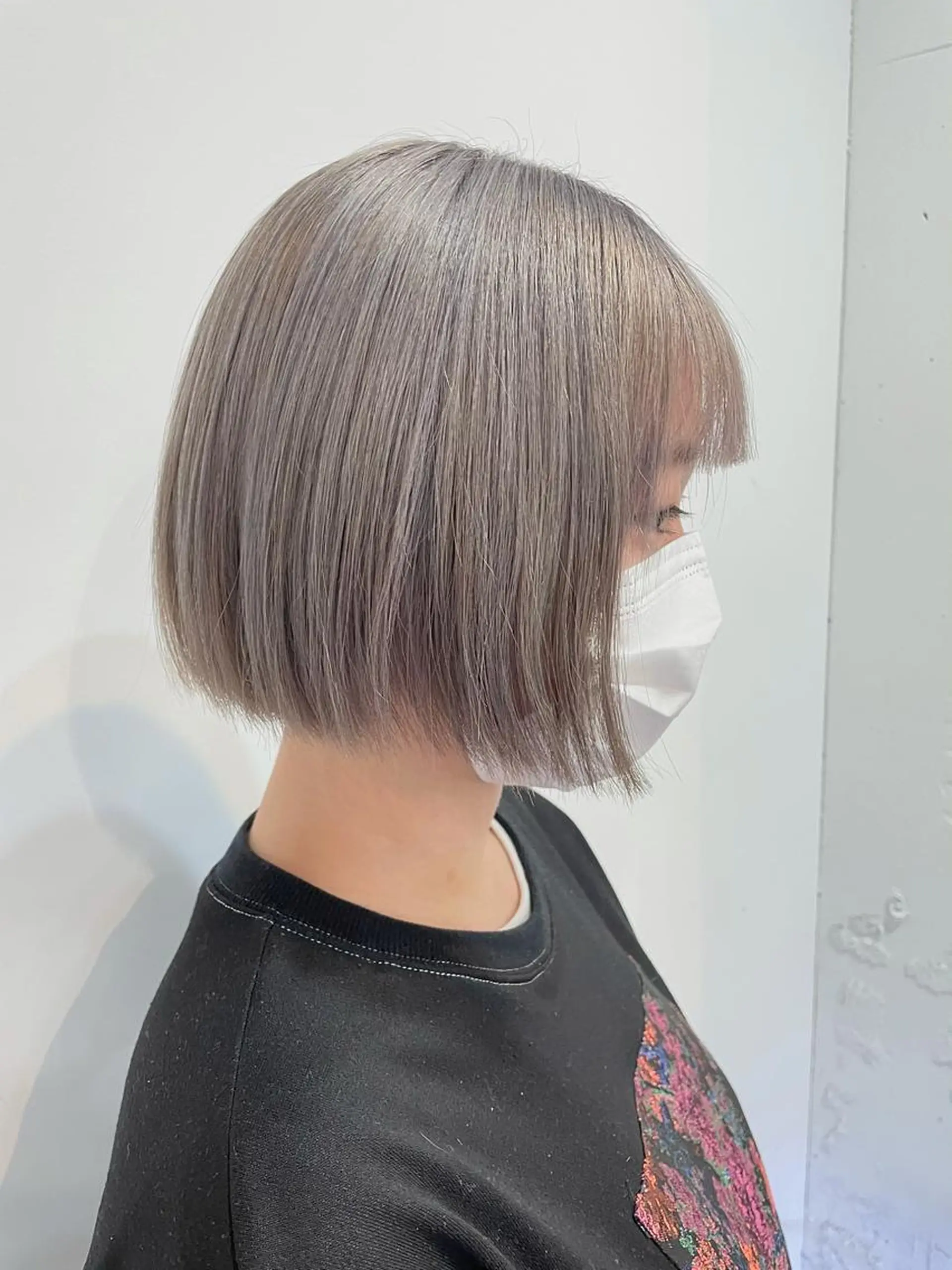 ショート カラー 🌿レイヤーボブ/パ ーマ🌿　木梨健太のヘアスタイル