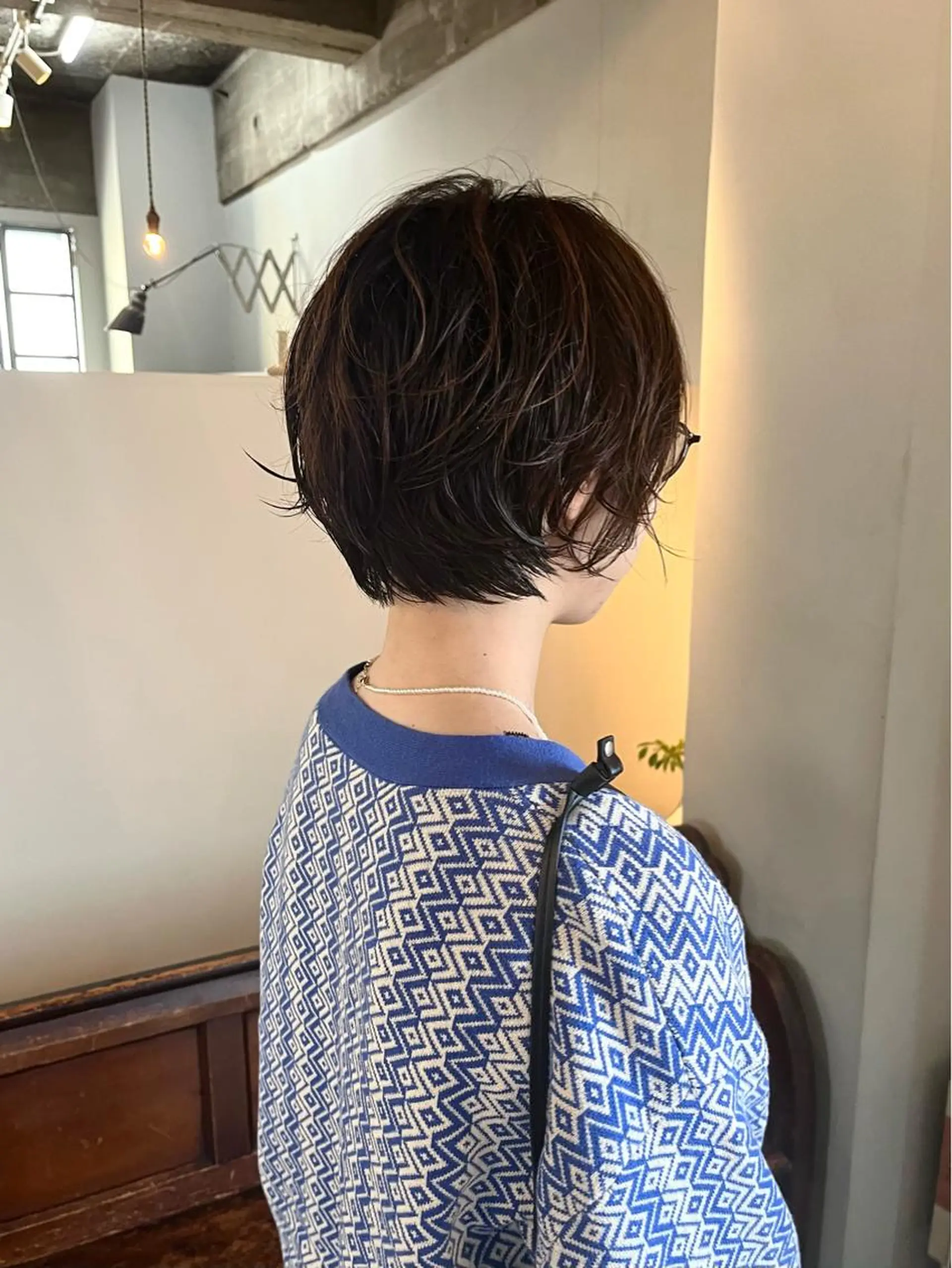 ショート カラー パーマ room3小出 奈央子のヘアスタイル