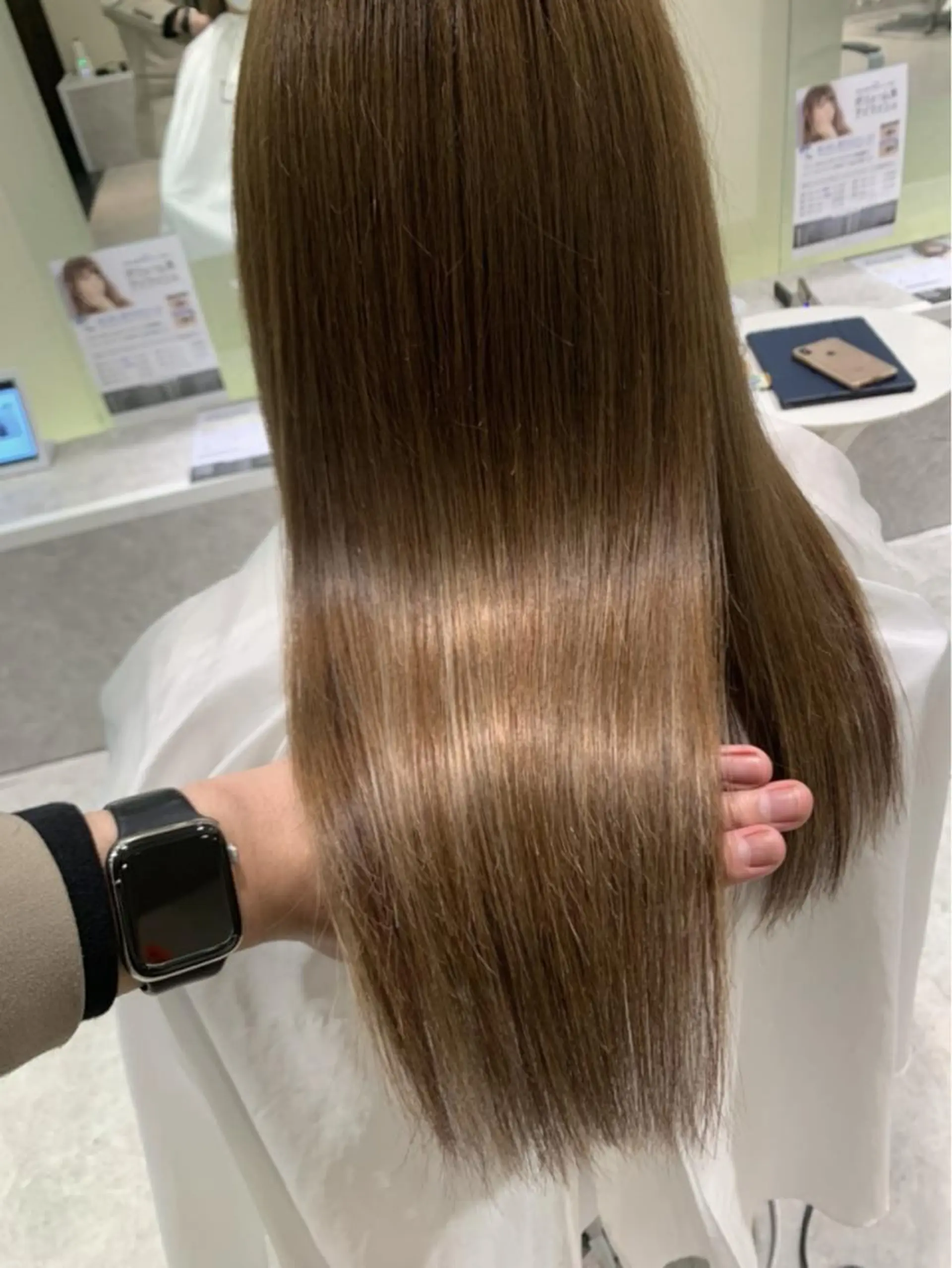 ロング トリートメント Lee 甲子園のヘアスタイル