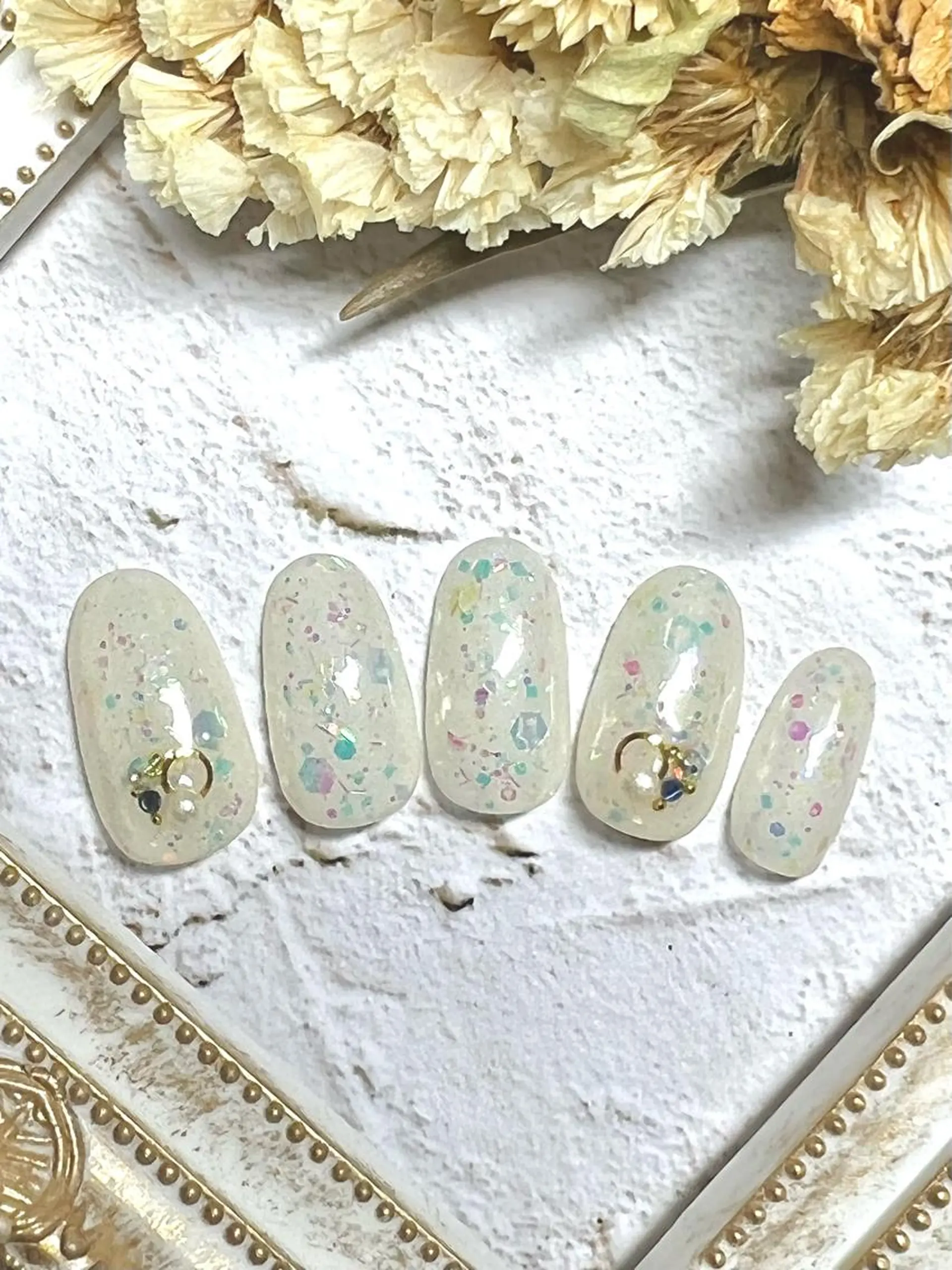 ネイル ホログラムネイル キラキラネイル beautiful dreamerのネイルデザイン