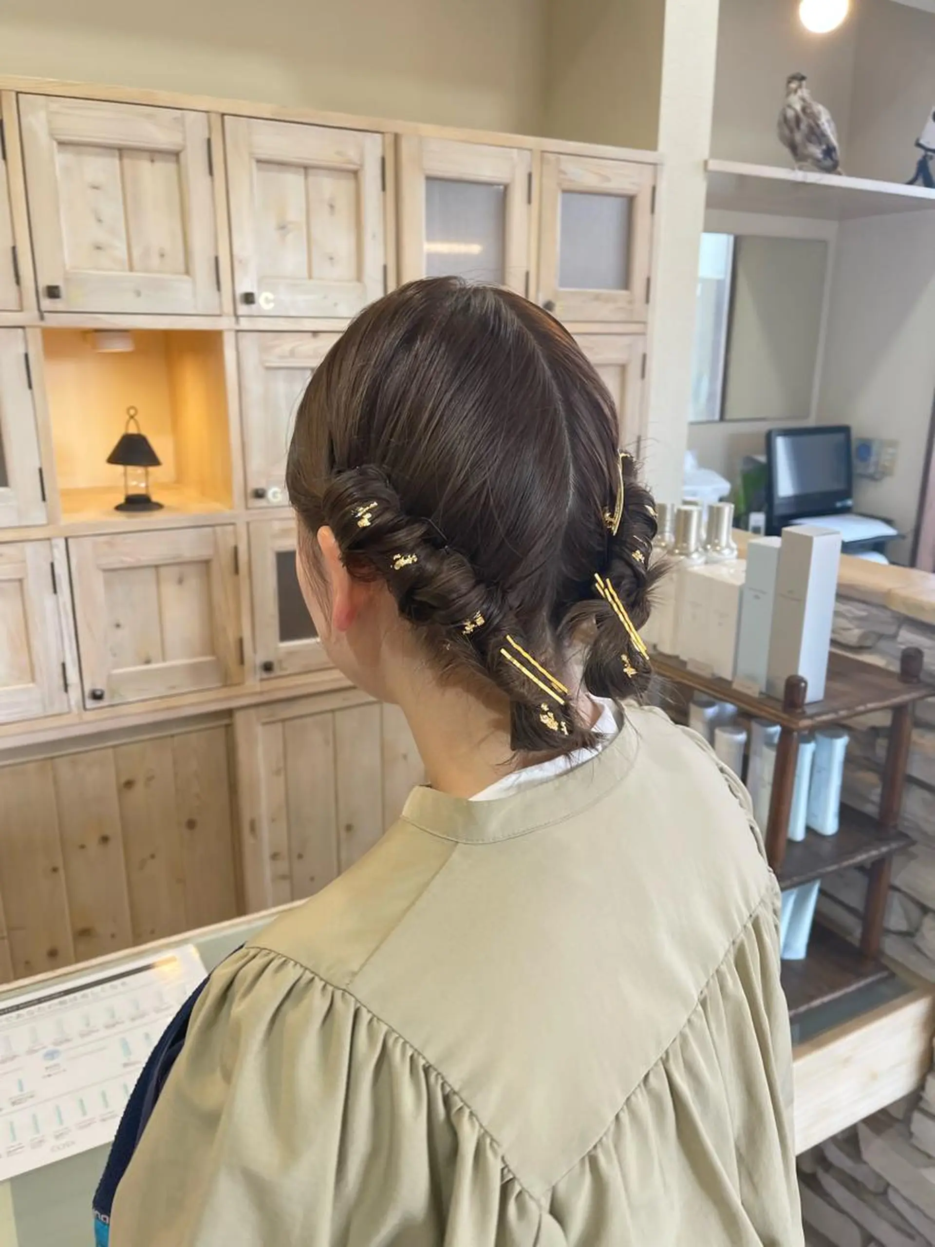 ミディアム 梶原 真帆のヘアスタイル