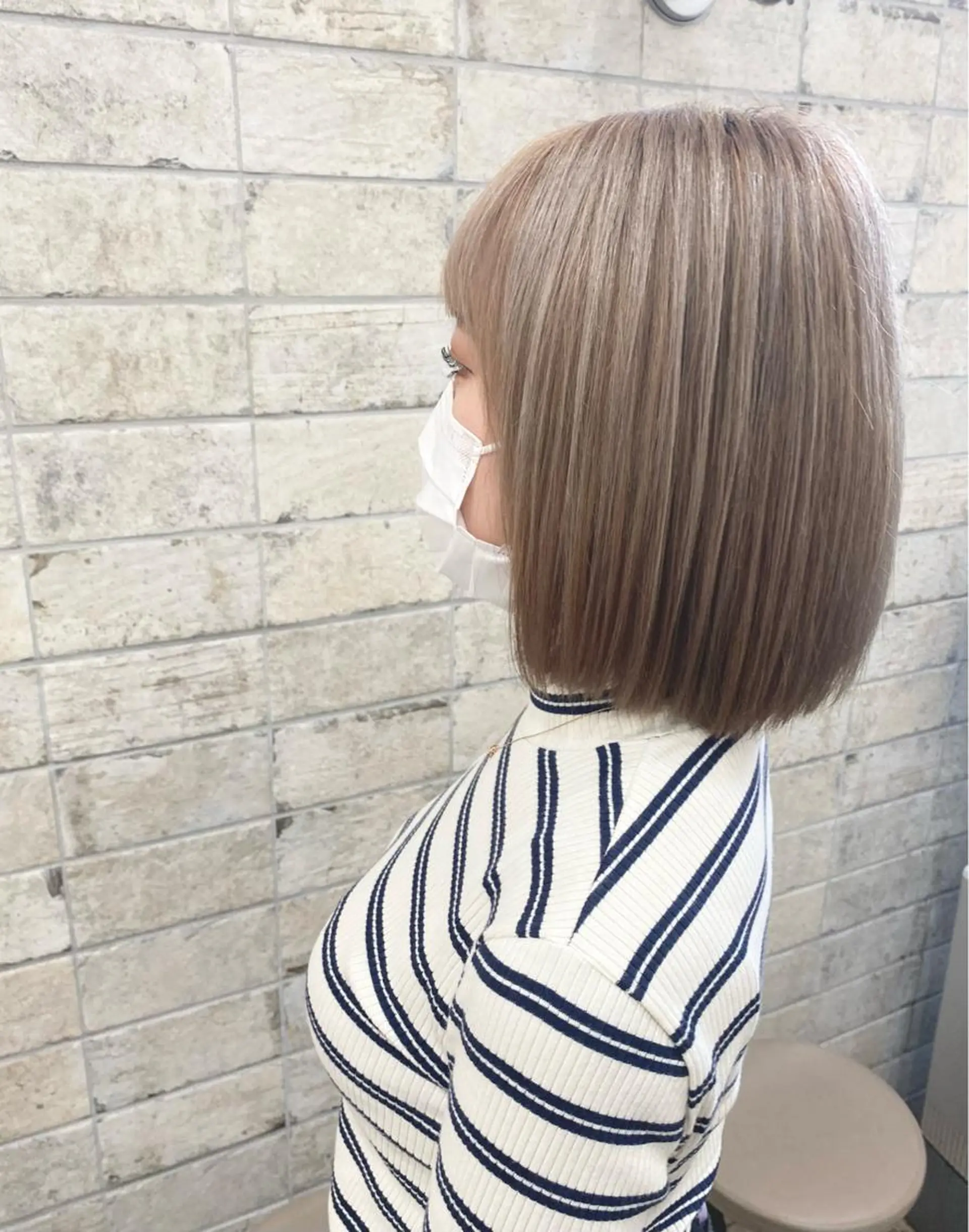 ミディアム カラー ヘアカラー オーナースタイリスト 奈須雄紀のヘアスタイル