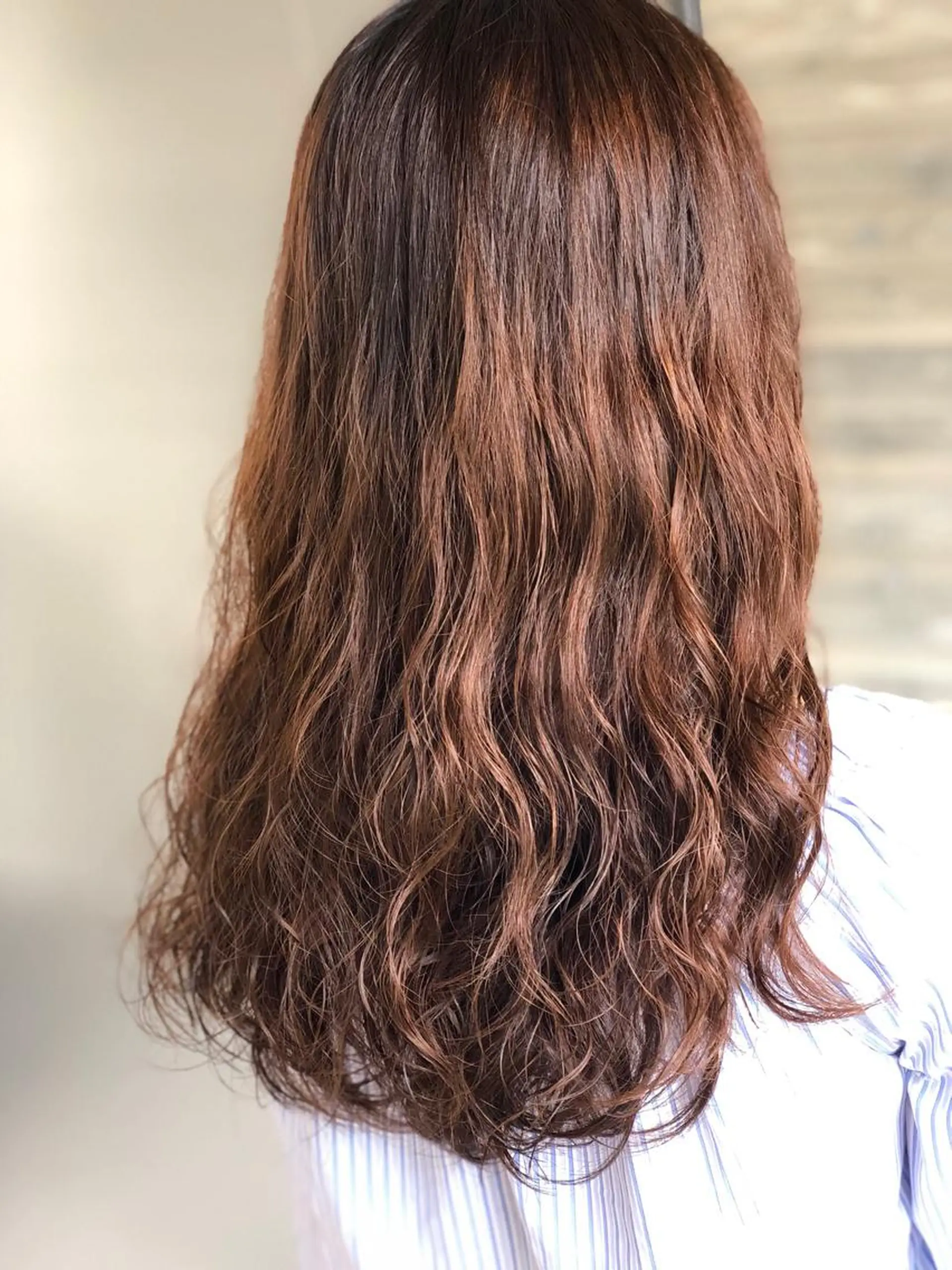 セミロング パーマ THINK SHOP KANTAのヘアスタイル