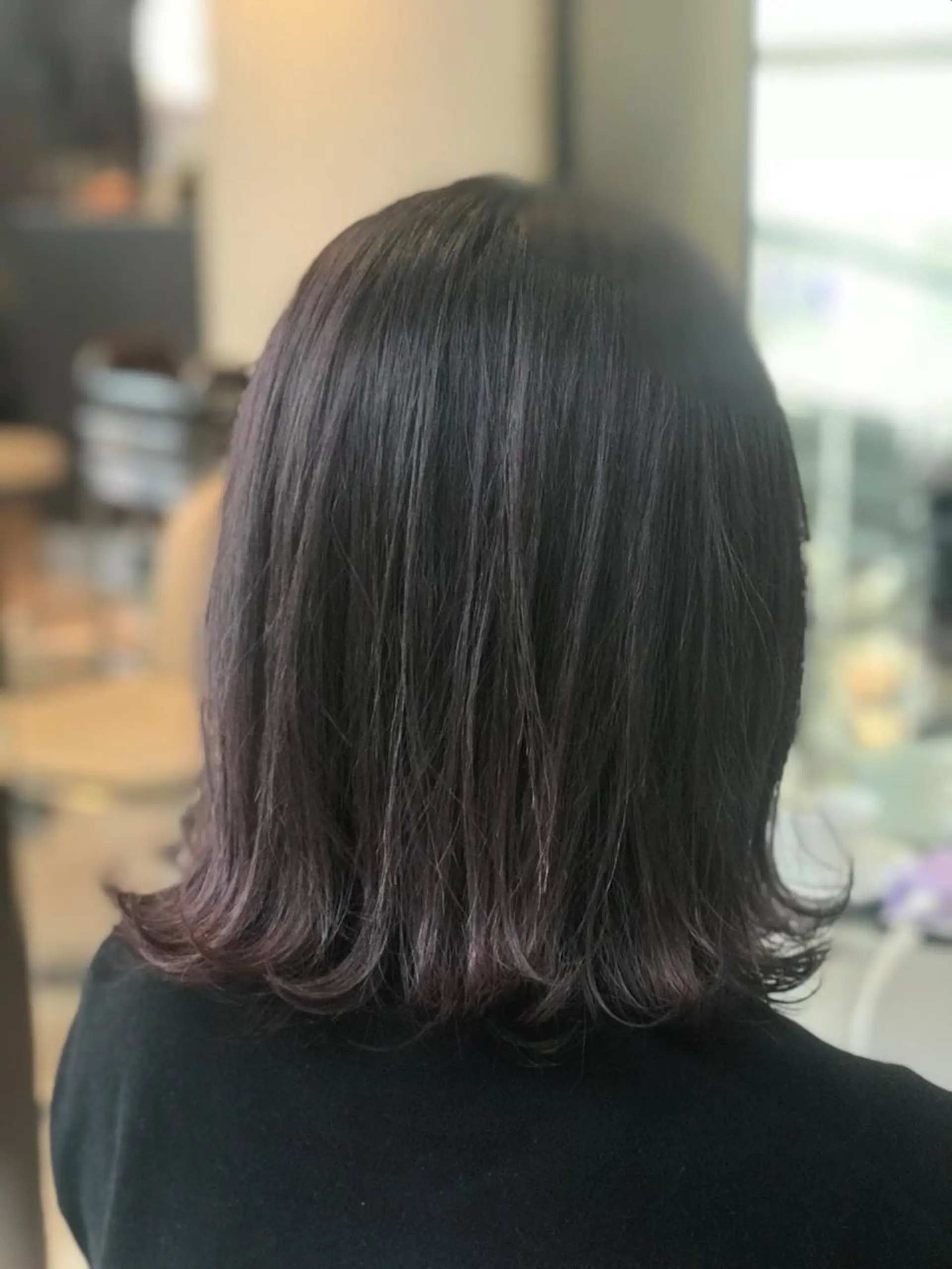 ミディアム カラー 逗子葉山 ナオイカイラのヘアスタイル