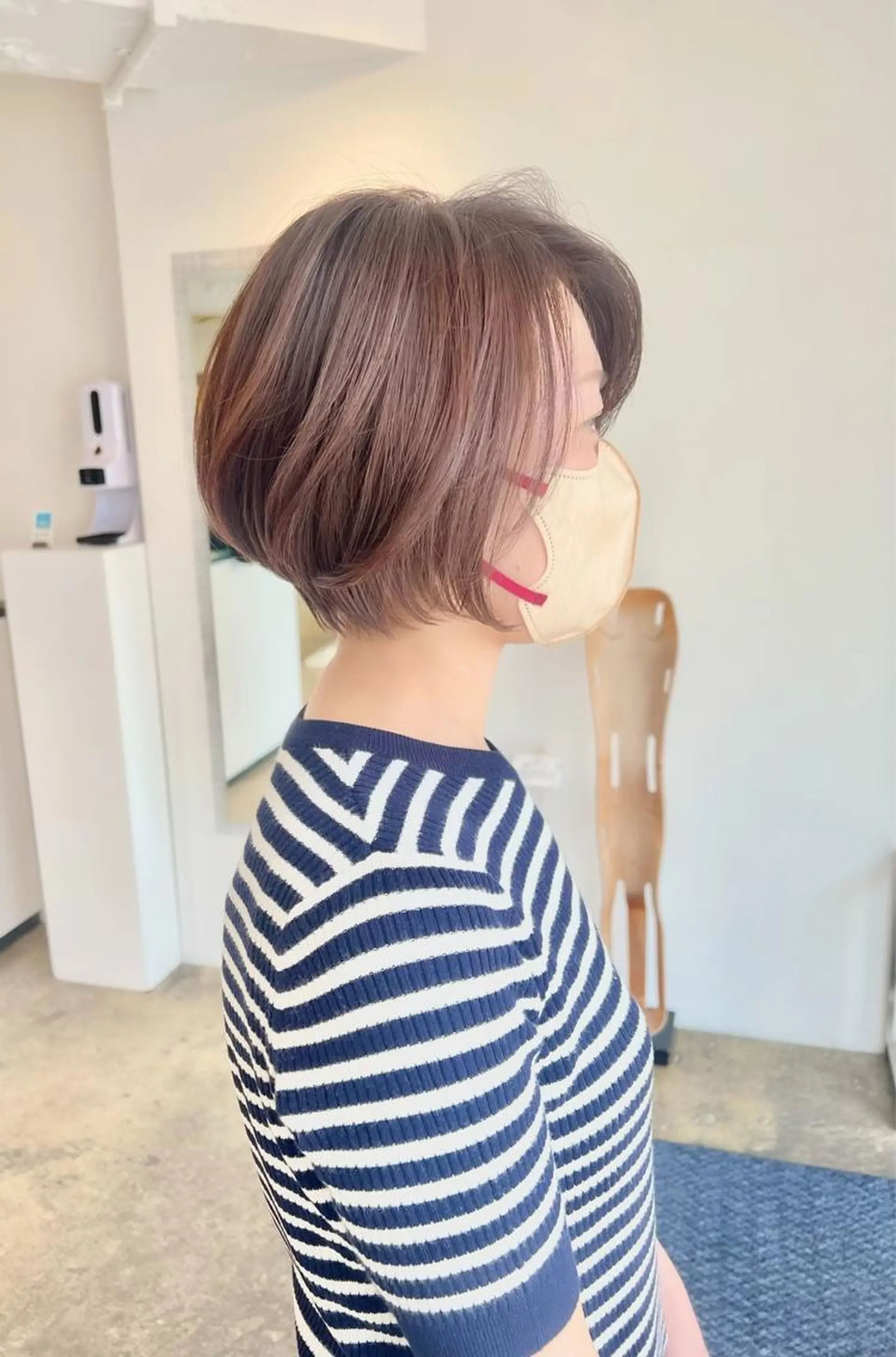 ショート ショート/ボブ/縮毛 三上達大のヘアスタイル