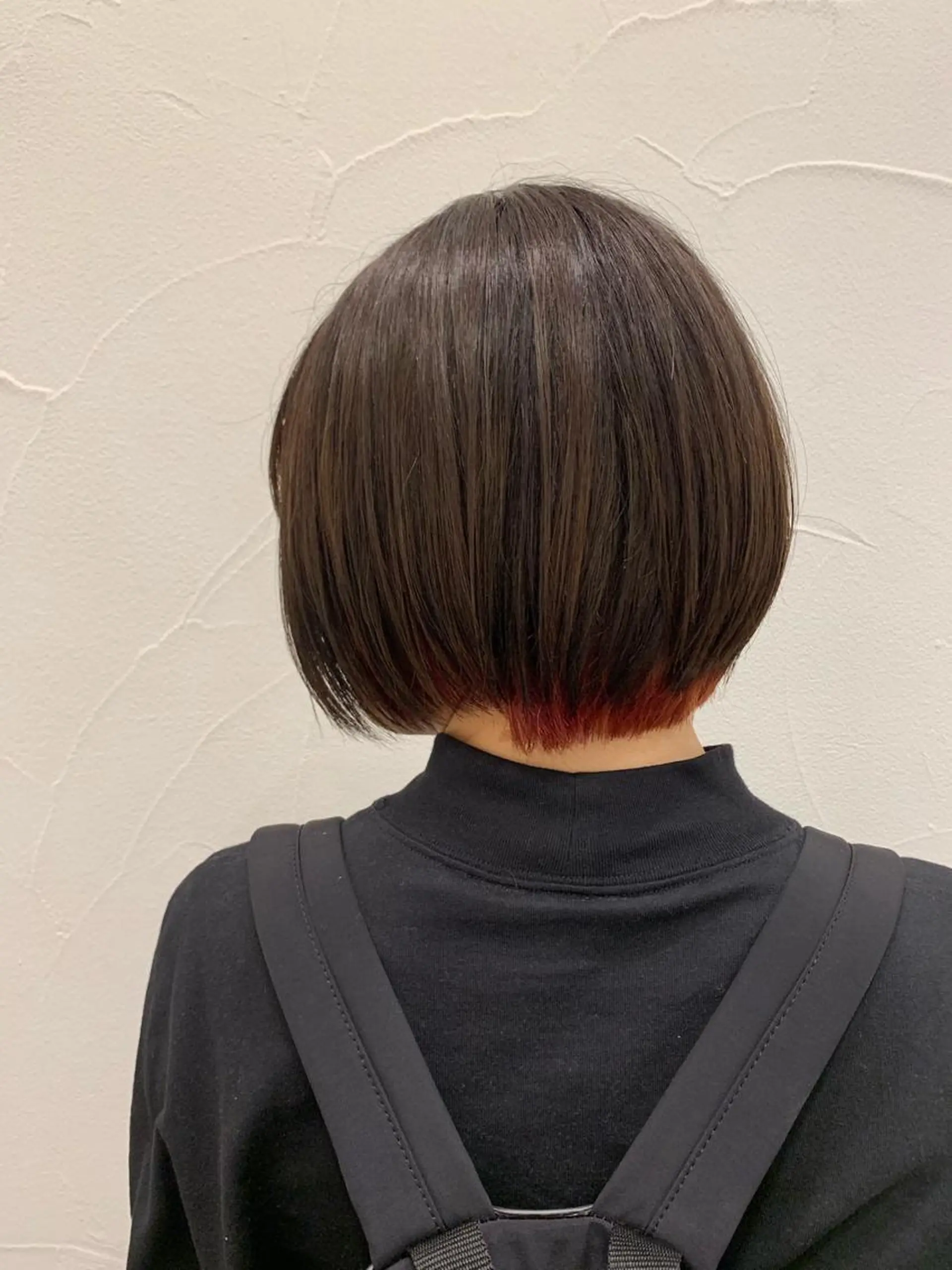ショート カラー ヘアアレンジ ミドウチ アヤカのヘアスタイル