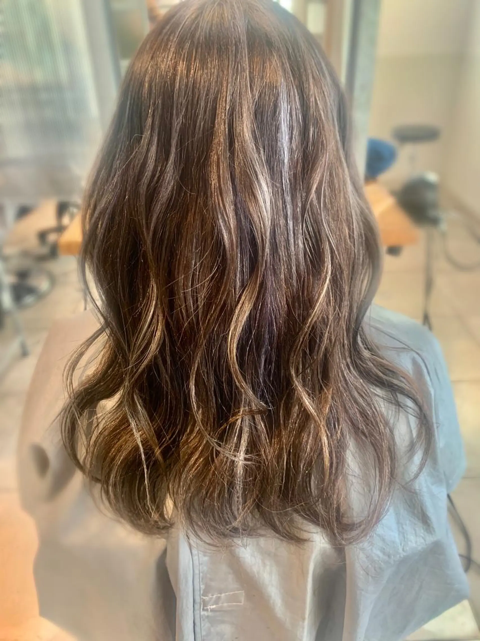 ロング カラー カット ヘアカラー トリートメント 🤍🐰韓国ヘア/ レイヤー🤍菅原麻里のヘアスタイル