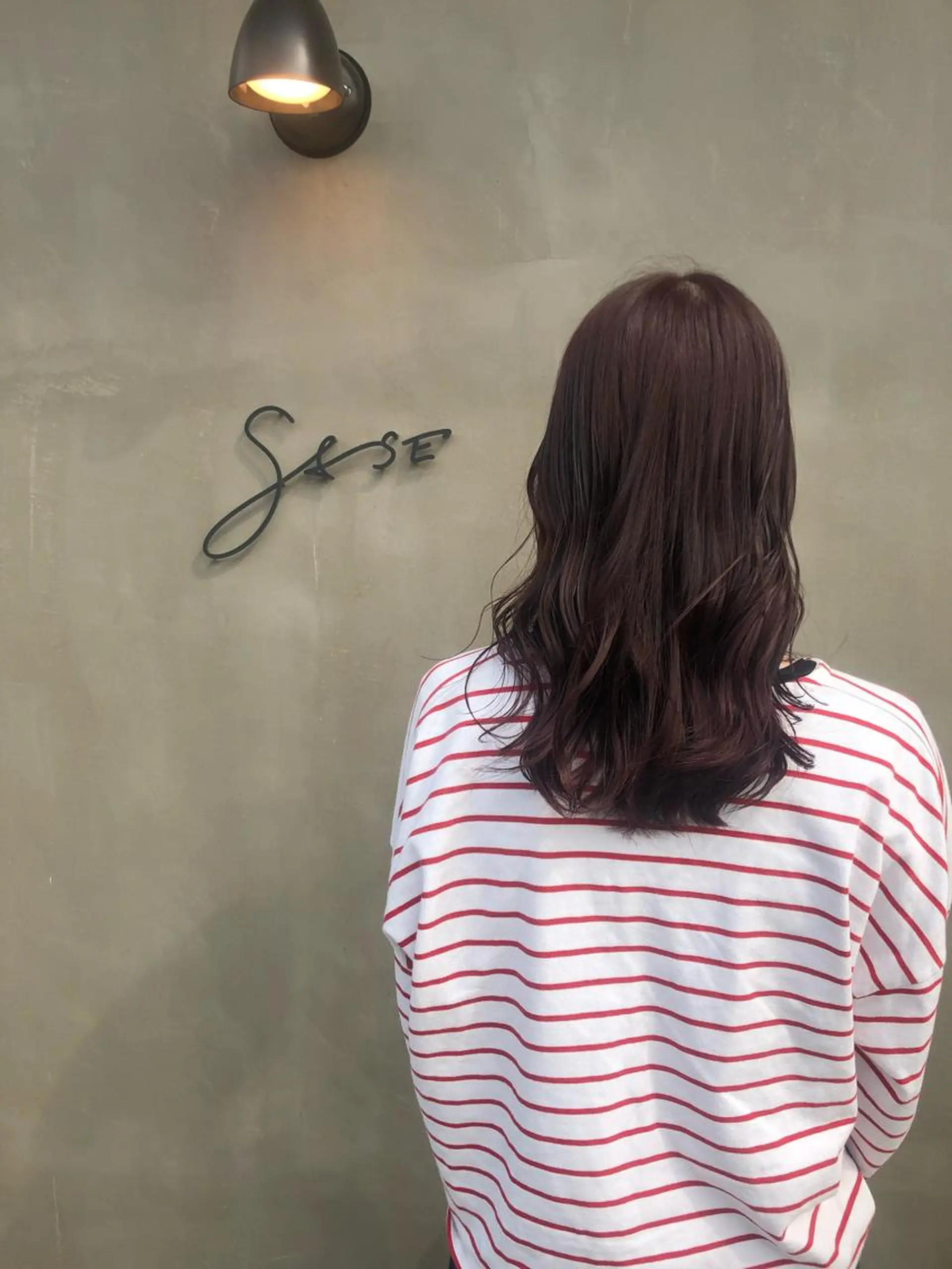 セミロング 髪質改善 縮毛矯正 トリートメント 【SASE】大人上品 💍/ユウガ⭐️のヘアスタイル