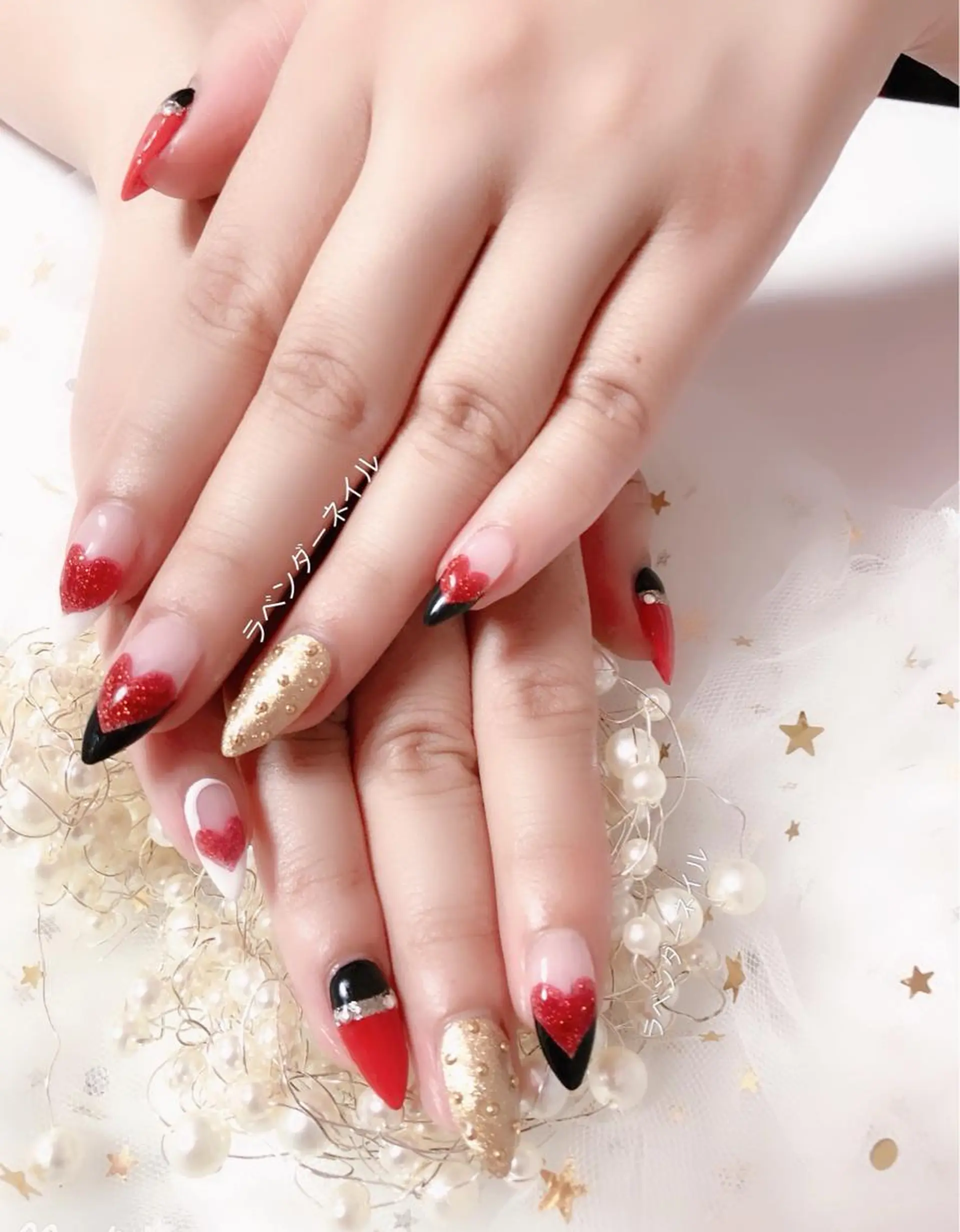 ネイル ラベンダー💖日暮里 ルル💖ネイルのネイルデザイン