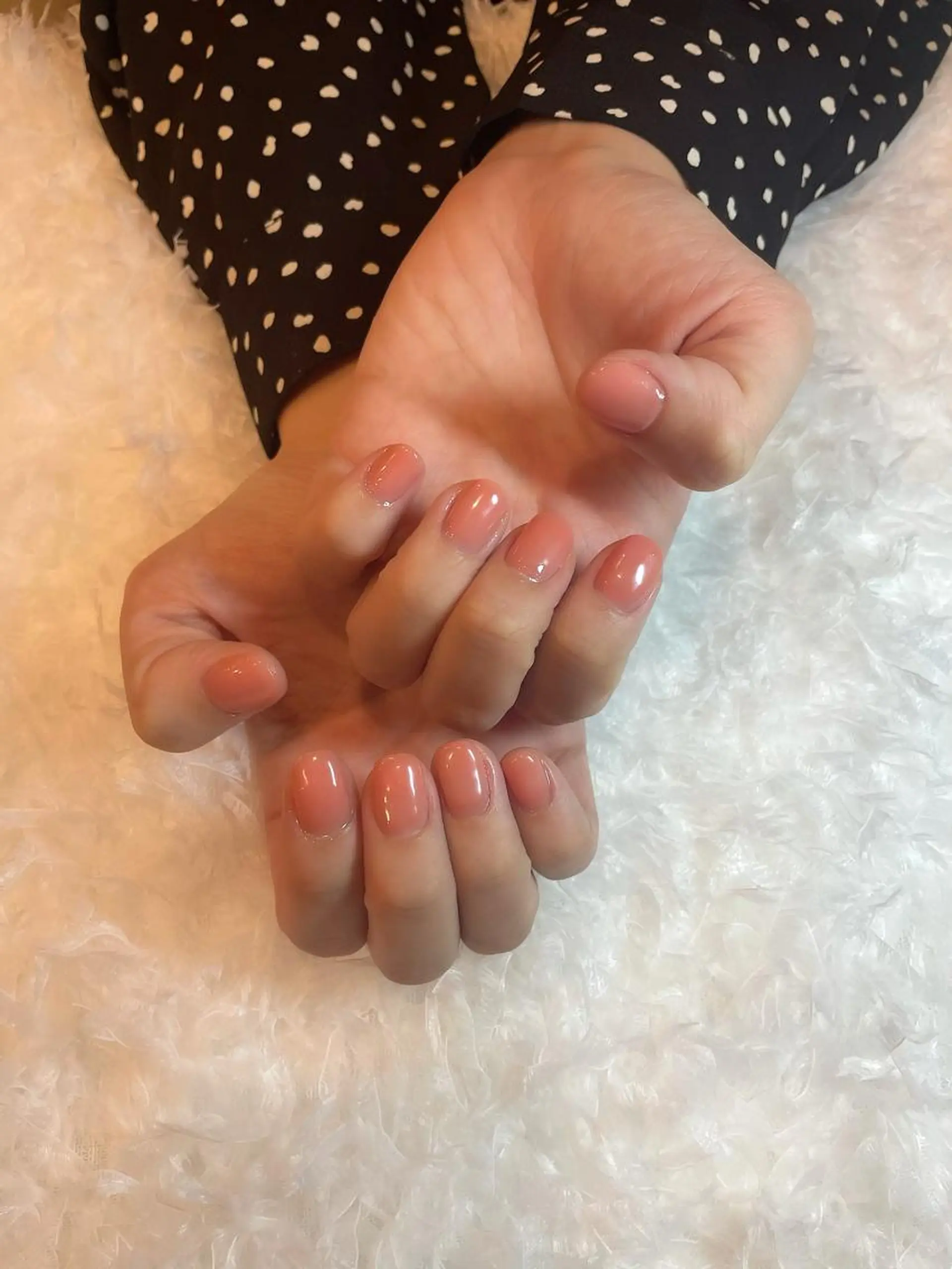 ネイル ワンカラーネイル ささき れいなのネイルデザイン