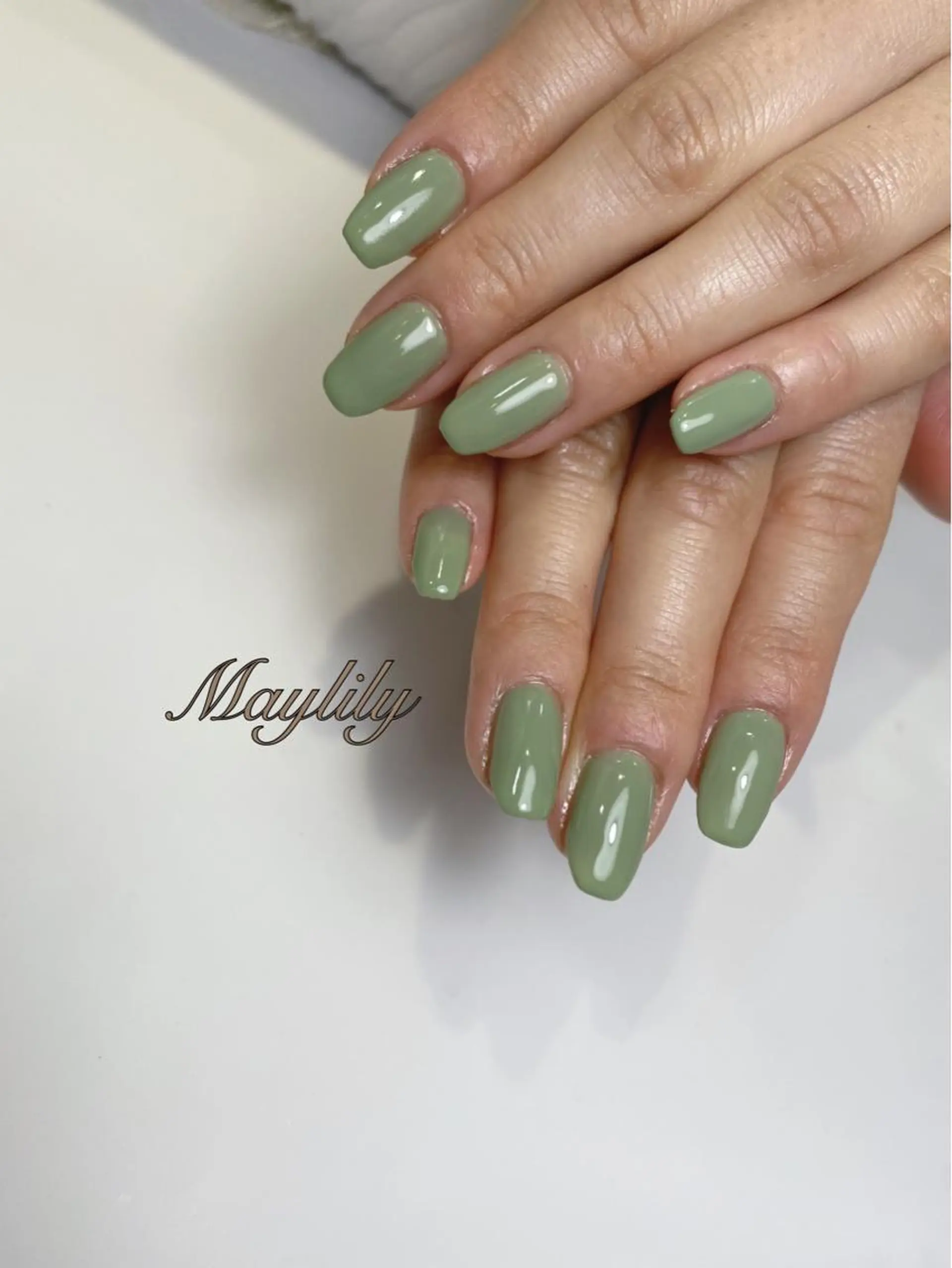 ネイル ワンカラーネイル Nail salon Maylilyのネイルデザイン