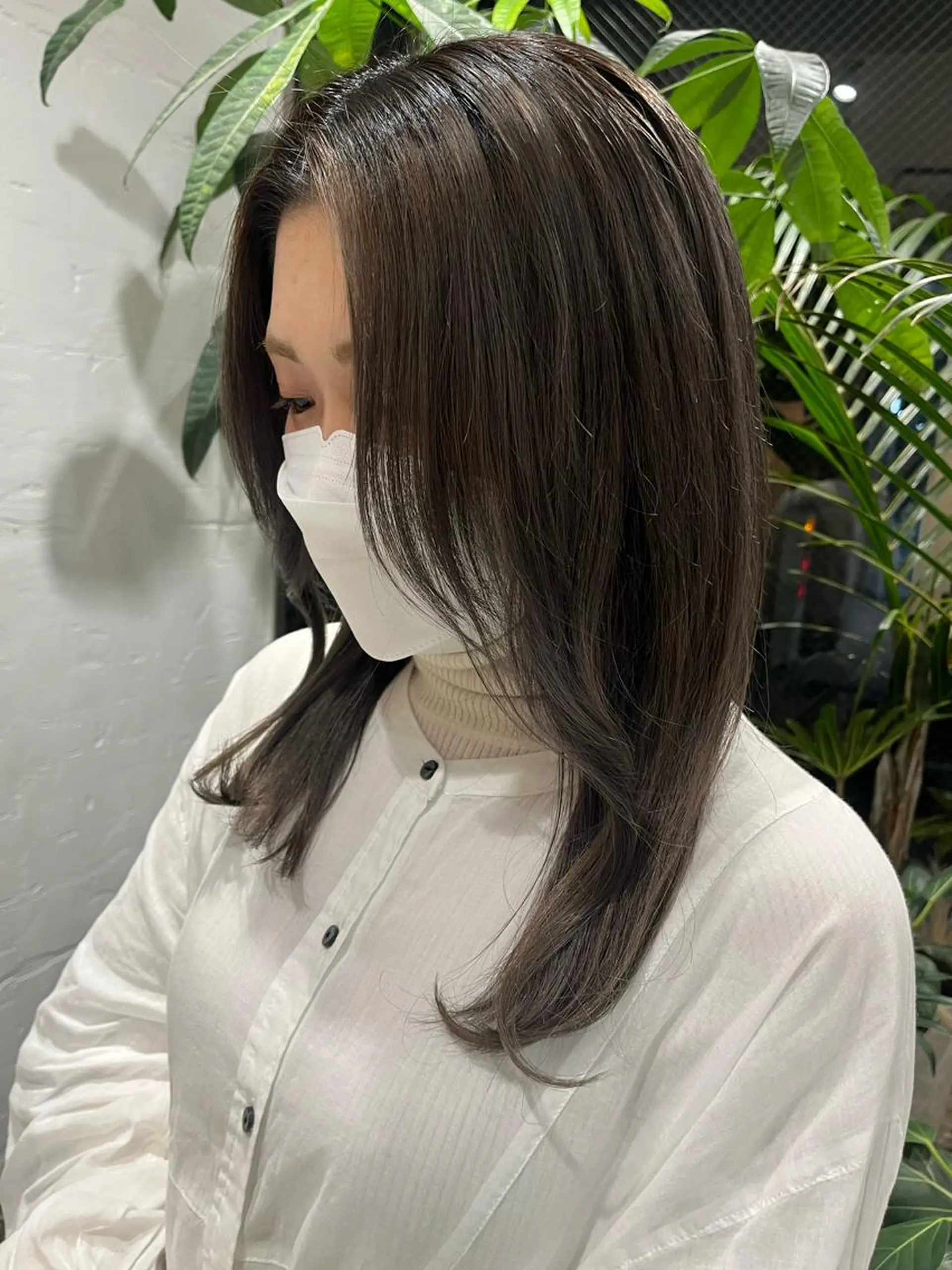 ミディアム カラー 🦖ミニボブ/ボブ /MOEKA🦕のヘアスタイル