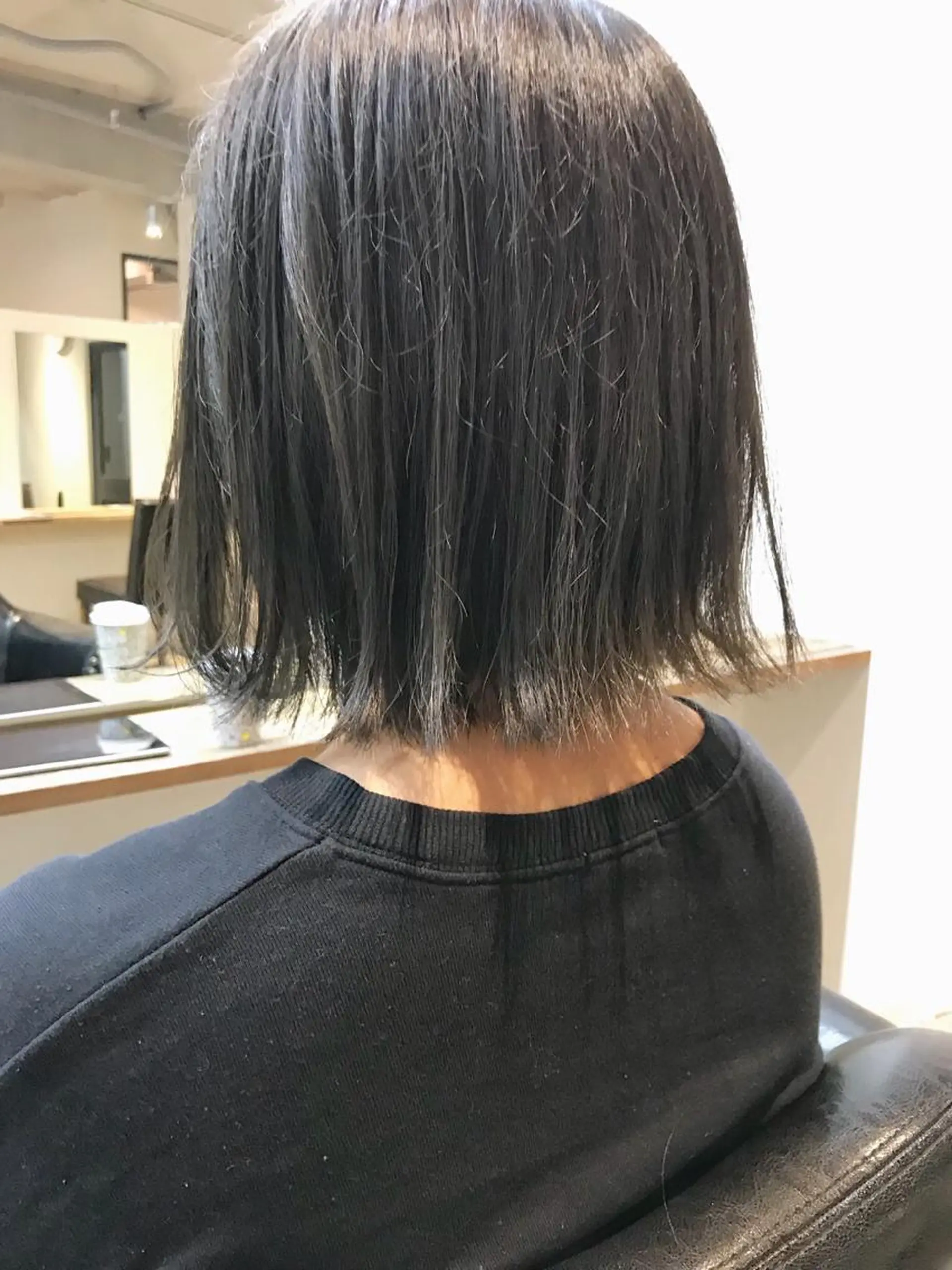 ショート カラー ヘアカラー トリートメント 坂本 裕介/パーマのヘアスタイル