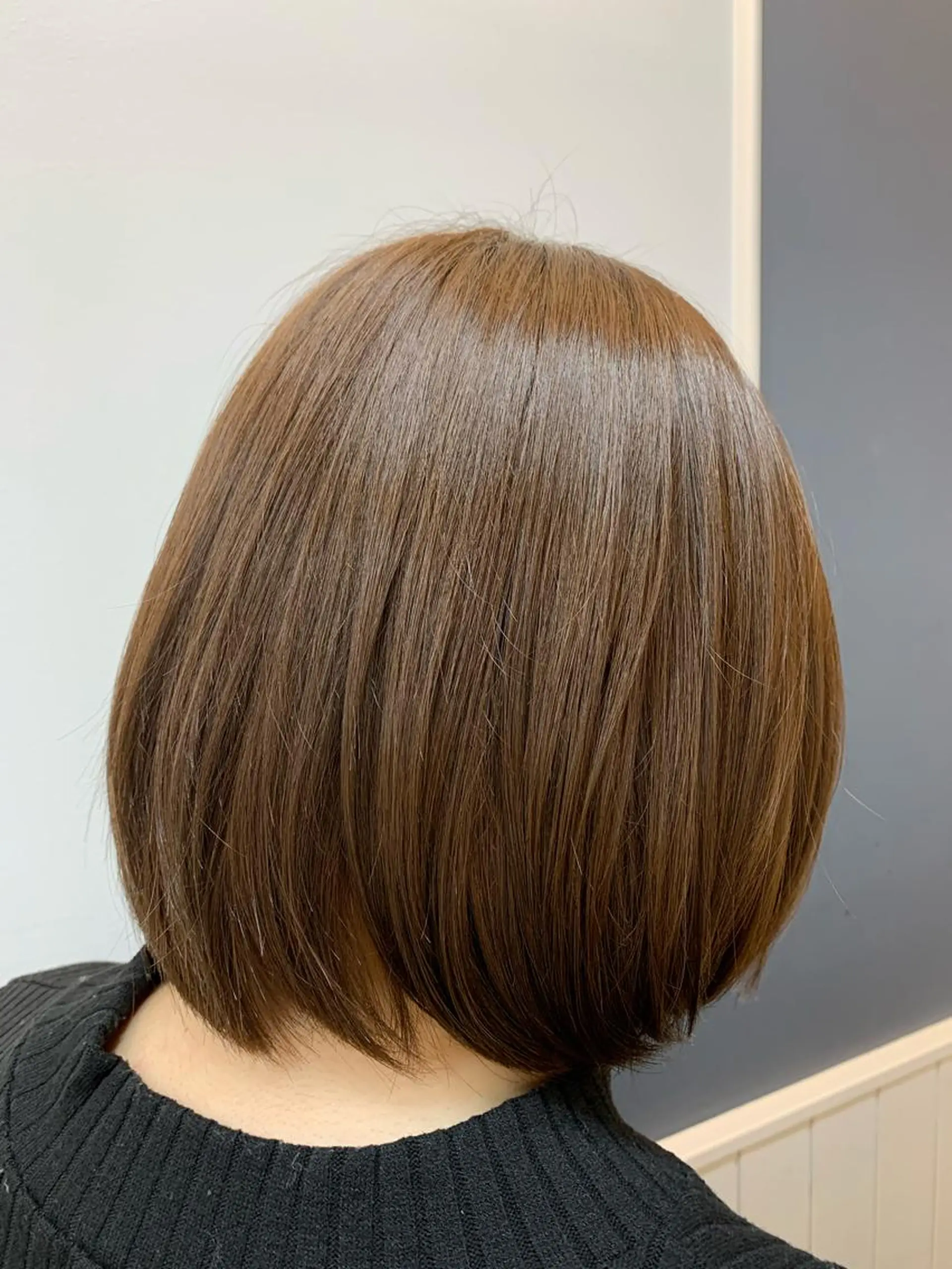 カラー ヘアカラー トリートメント ショート/ボブ 福士愛里のヘアスタイル