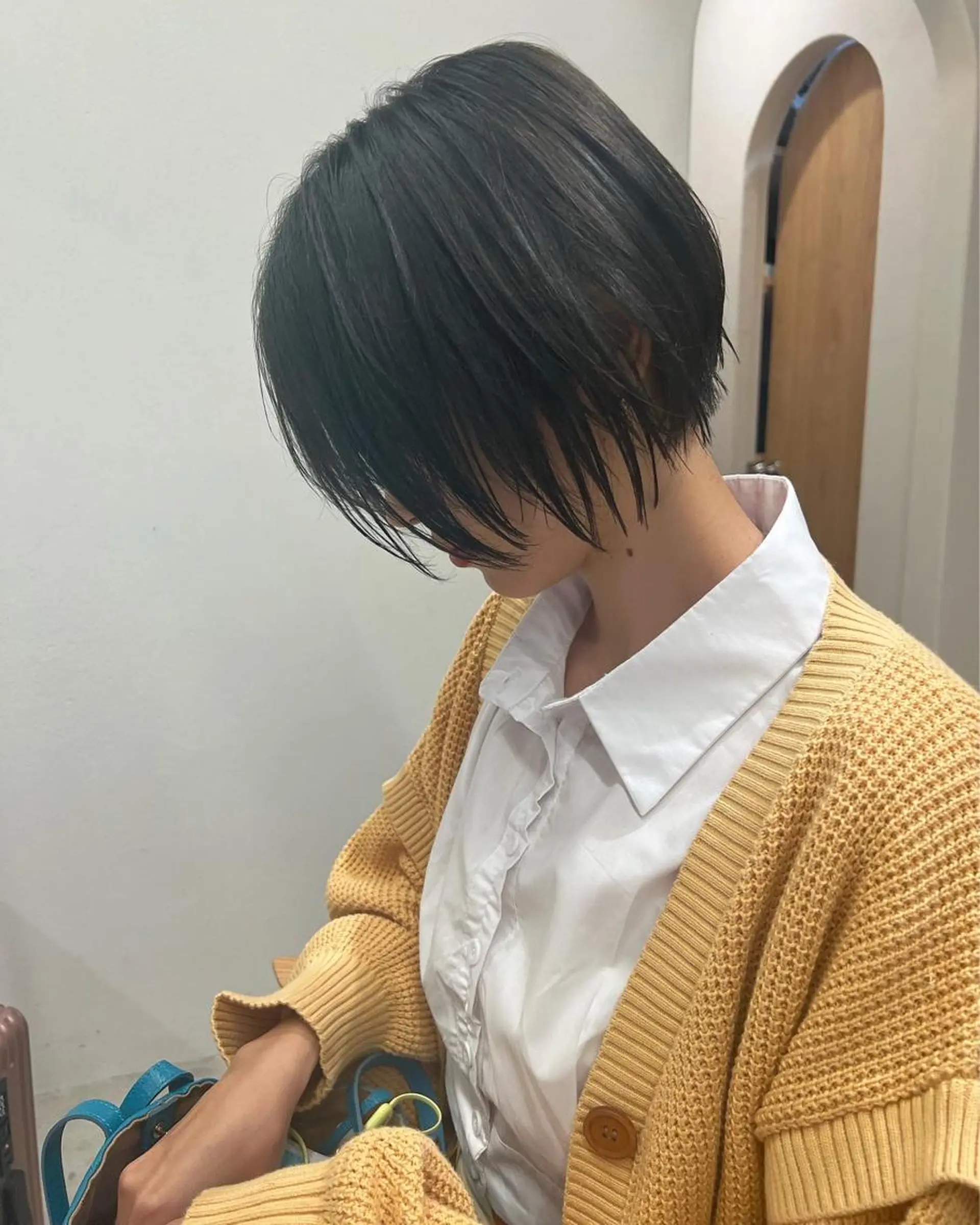 ショート カラー ショートボブ ボブ ショートヘア カット 誰より丁寧なカット/ 小林輝/レイヤーのヘアスタイル