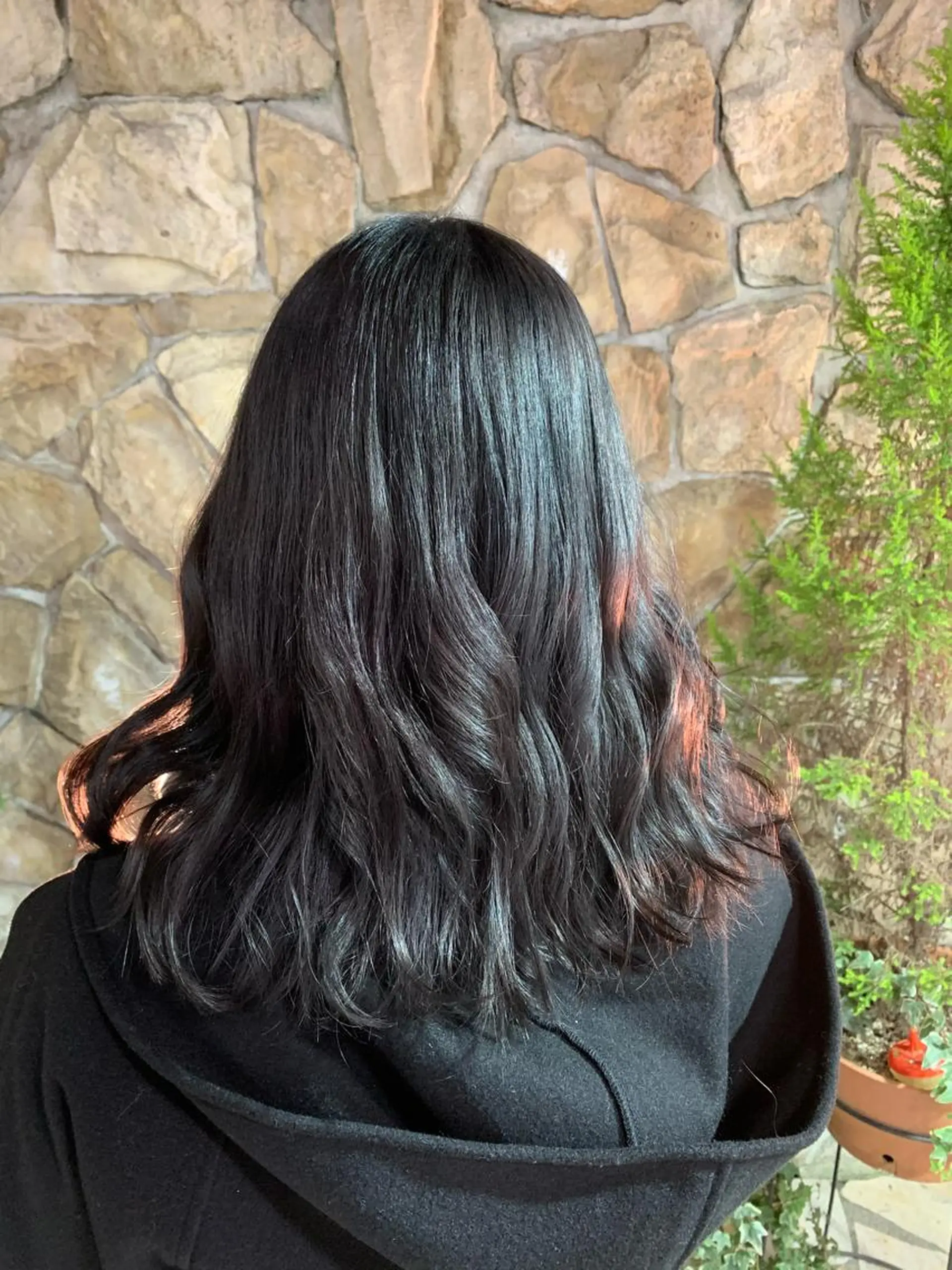 セミロング 縮毛矯正 トリートメント ササ ユウキ/パーマ 縮毛矯正/髪質改善のヘアスタイル