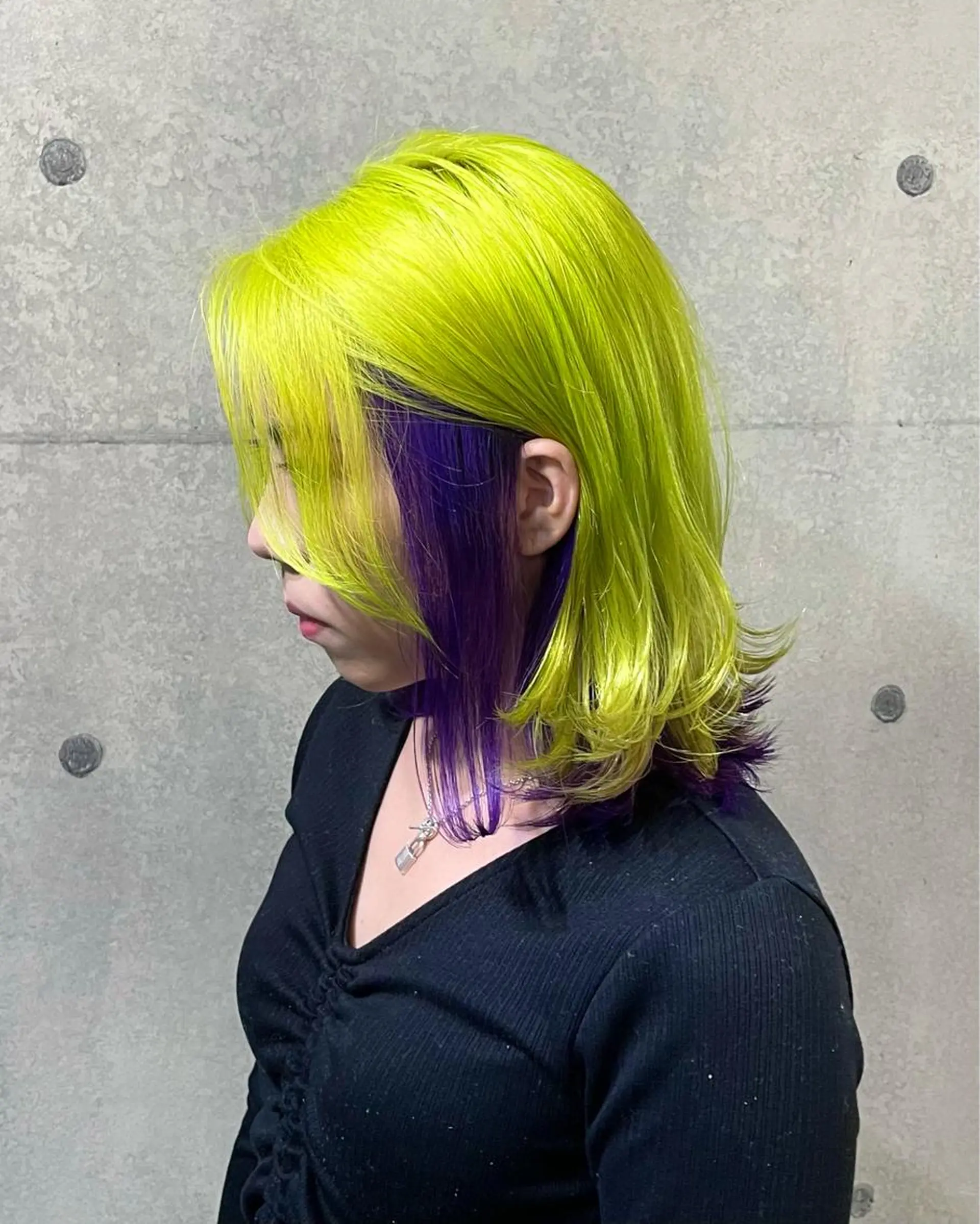 ミディアム カラー 髪質改善/ブリーチ /長山遼太郎のヘアスタイル