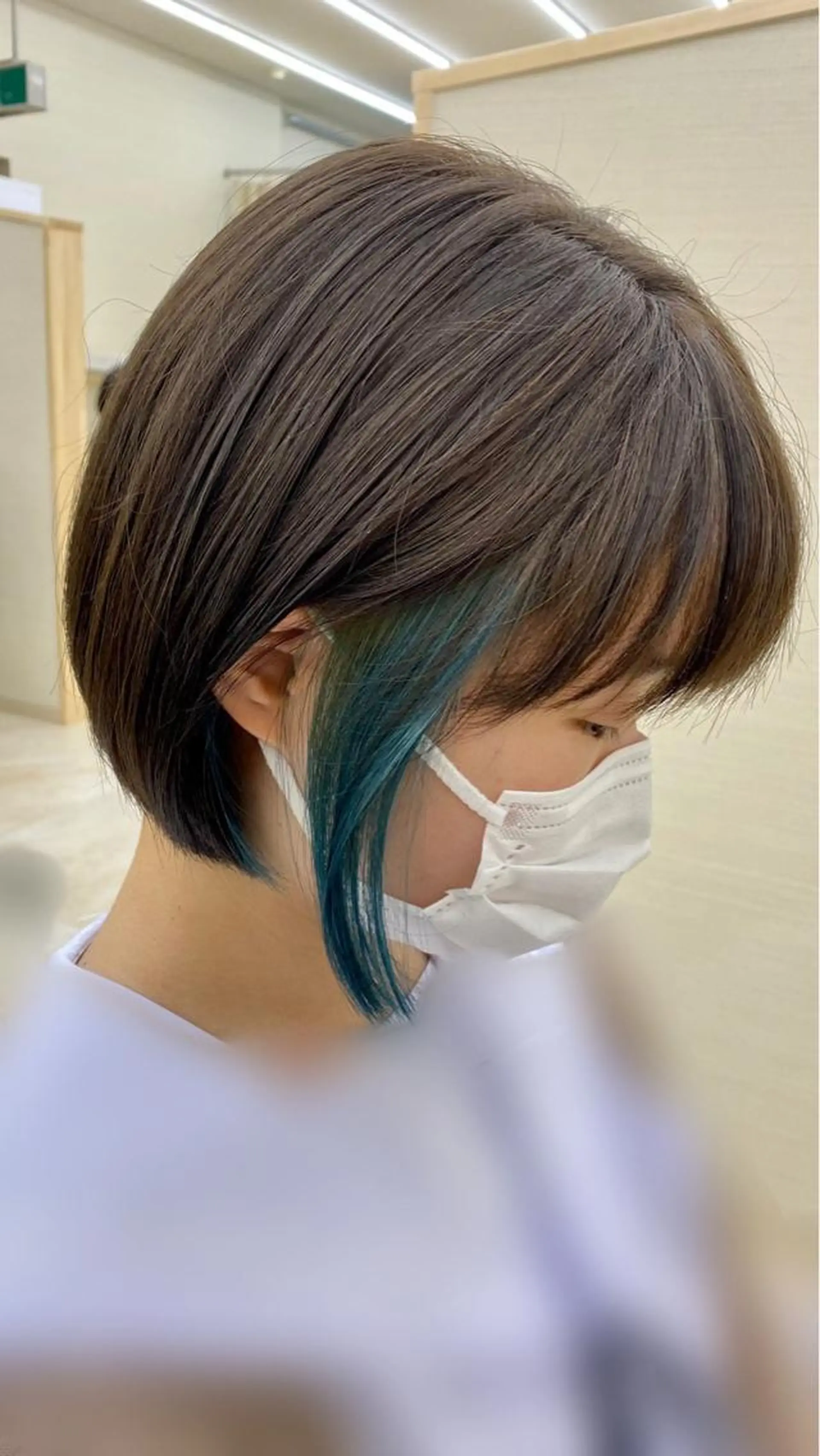 ショート カラー ショートボブ インナーカラー ボブ ショートヘア INCE HAIR 竹牟礼翔のヘアスタイル