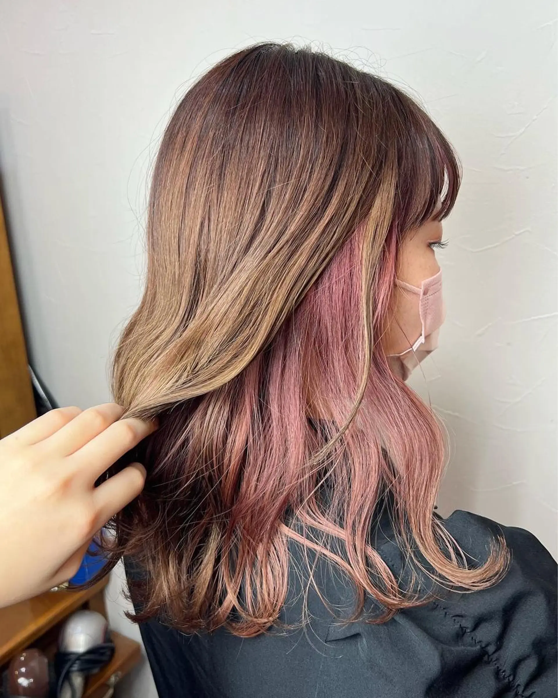 ロング カラー ヘアアレンジ シャローネ池袋 【れいな】のヘアスタイル