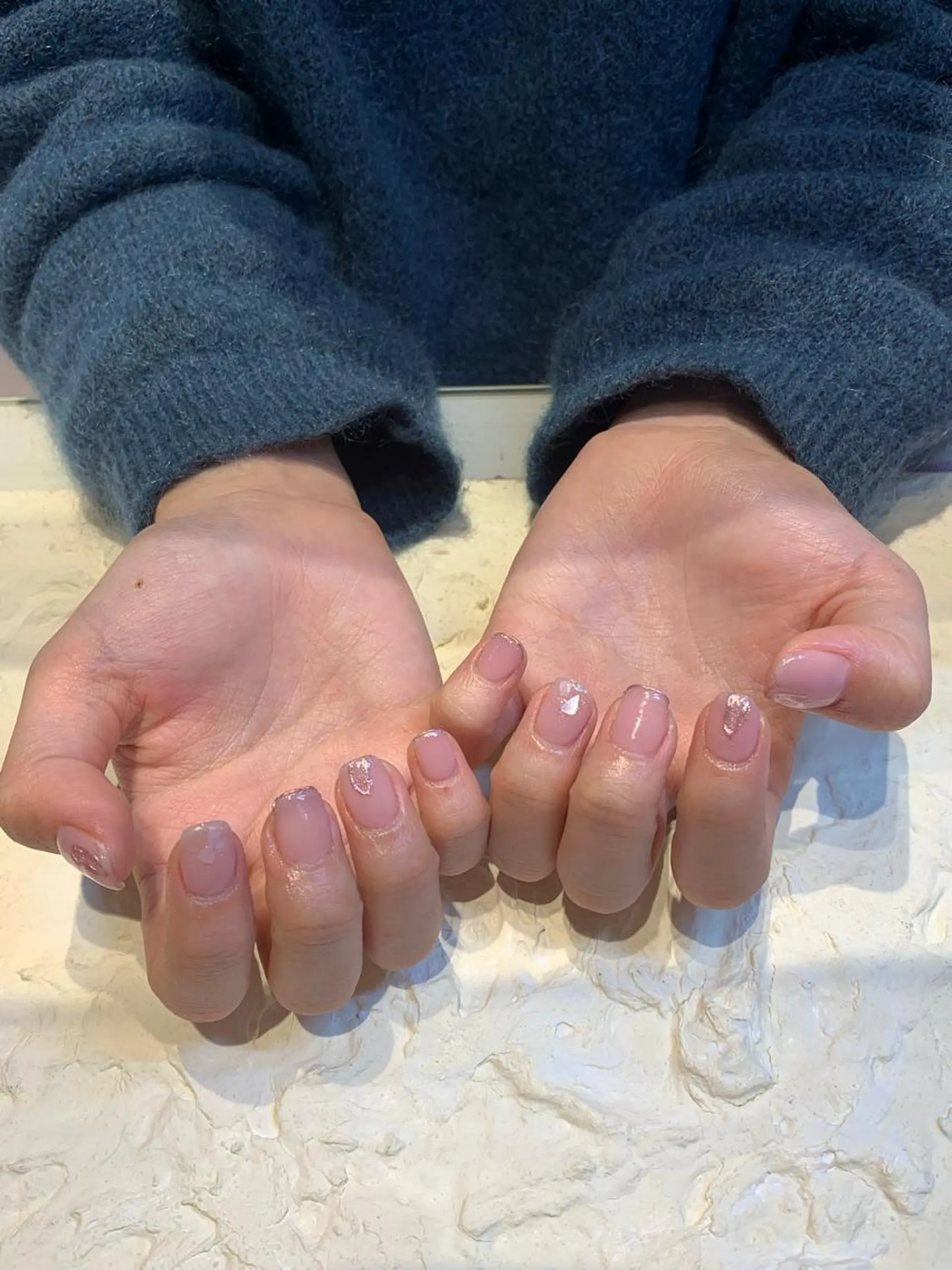 ネイル シンプルネイル マキノ ユイのネイルデザイン