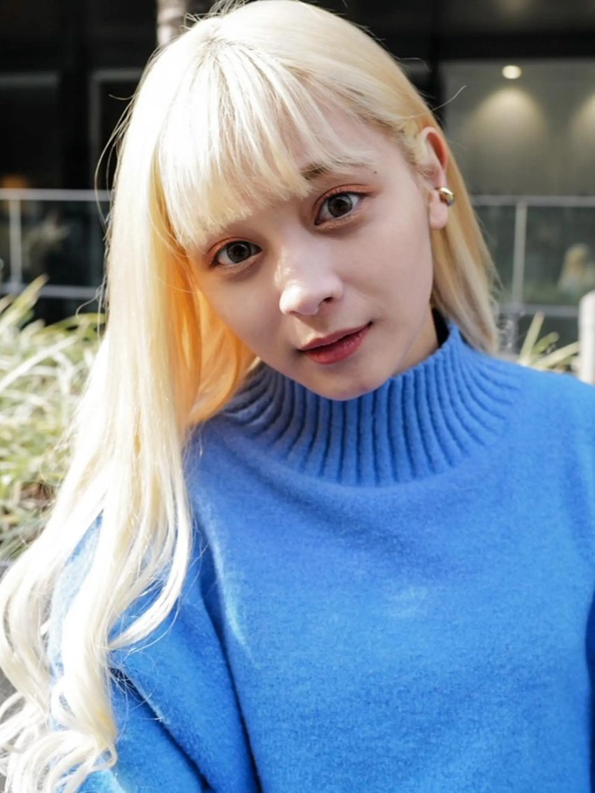 セミロング カラー パーマ ヘアアレンジ ヘアカラー トリートメント ヘアセット 髪質改善透明感カラー /SHOGO☀️のヘアスタイル