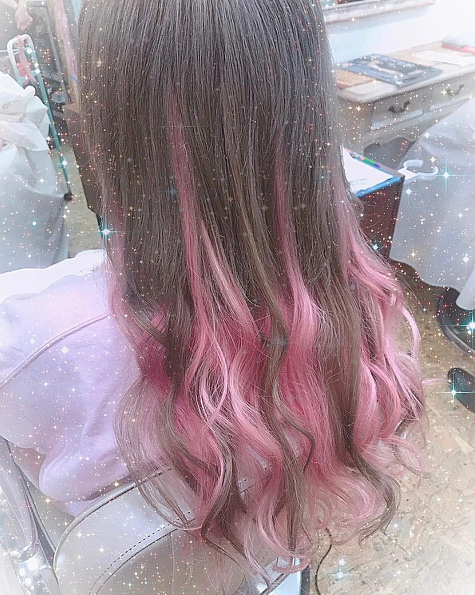 ロング カラー 💘カラー人気Ｎｏ. １💘SAYAのヘアスタイル