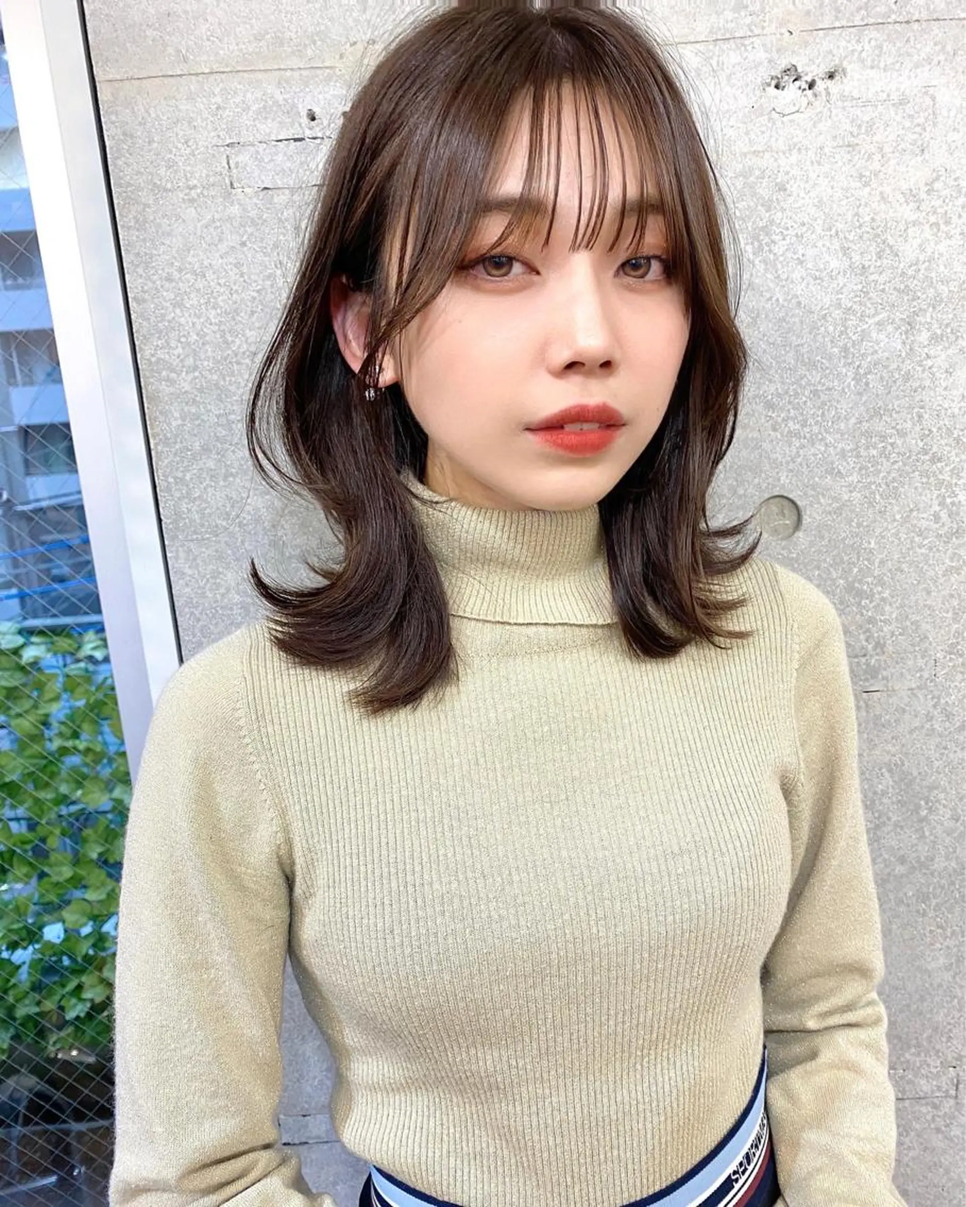 ミディアム カラー 似合わせレイヤー 🇰🇷荒木洋文のヘアスタイル