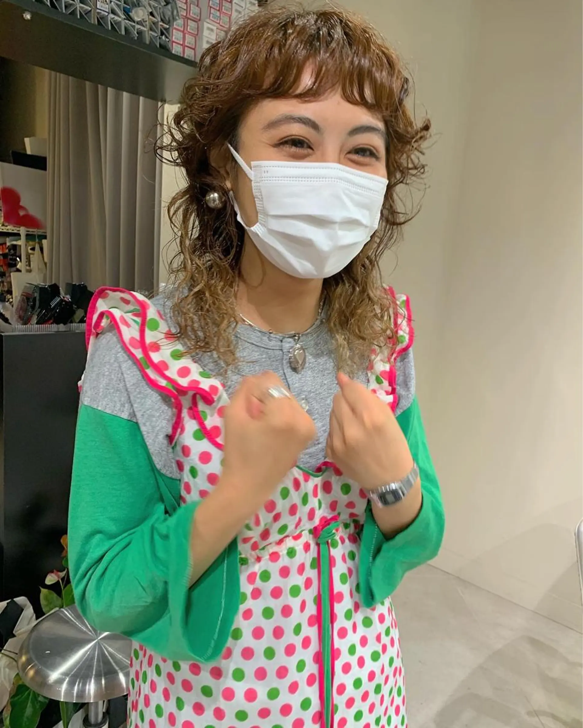 パーマ haco＋所属・圧倒的デザイン力 店長🎨RENAのヘアスタイル