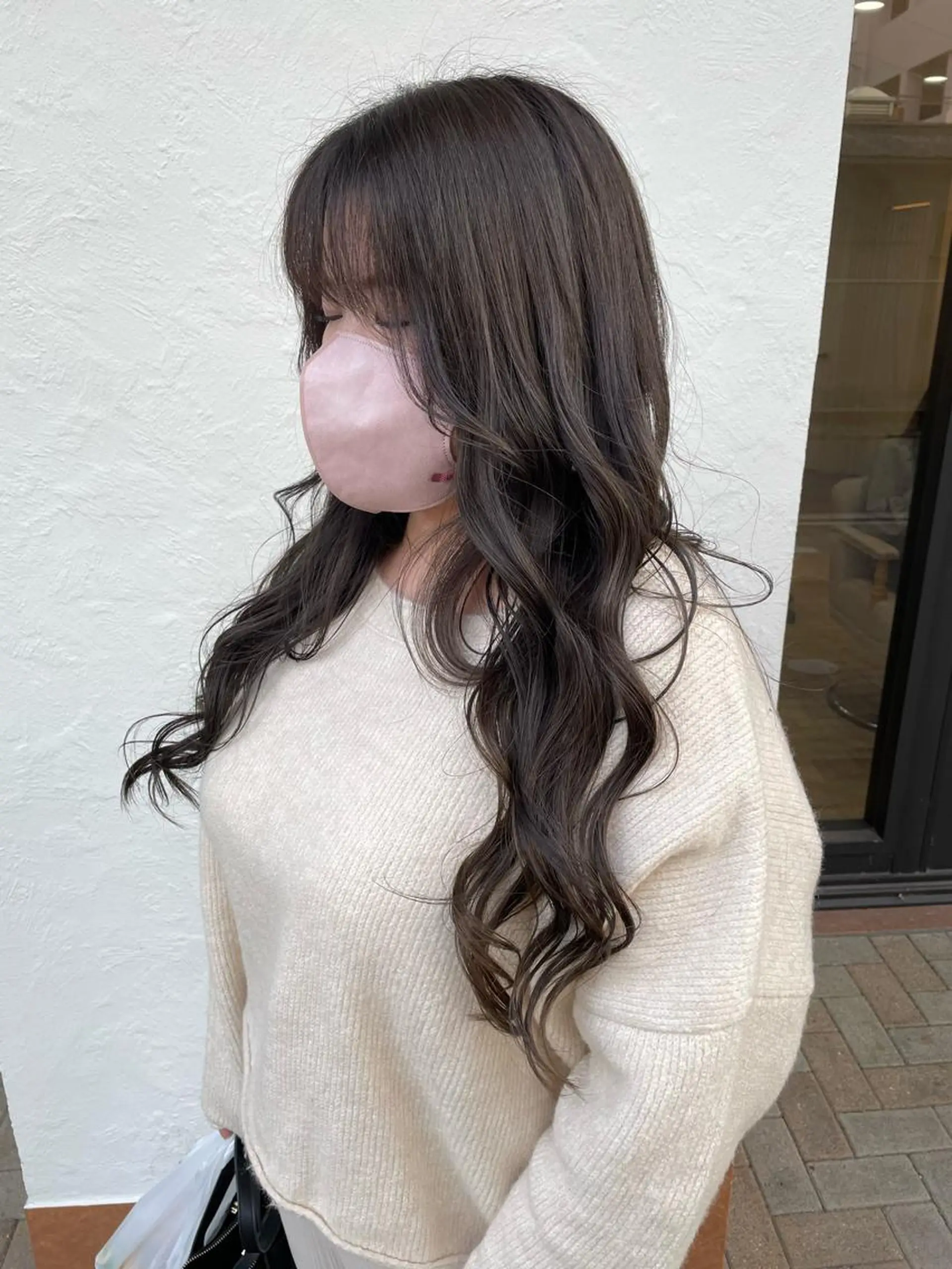 ロング 亀川蓮 Agu hairのヘアスタイル