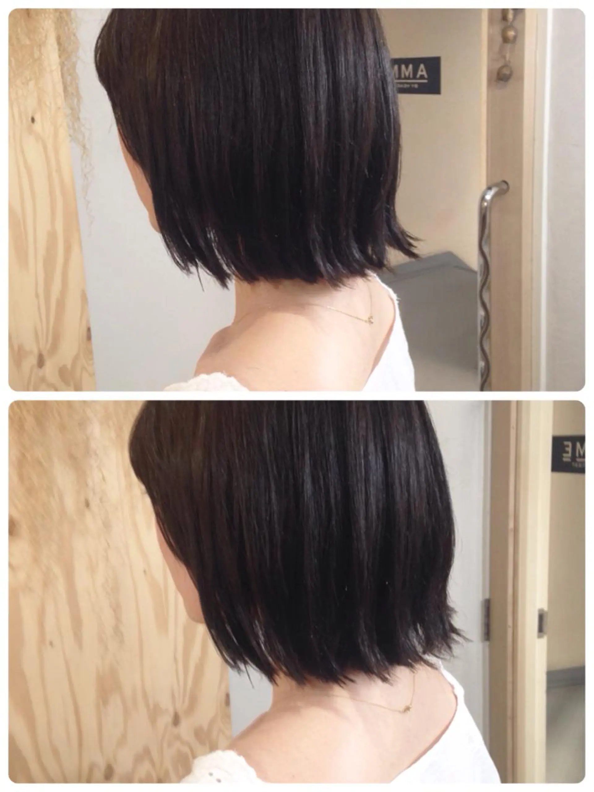 ショート カラー 外ハネヘア 💎髪質改善💎 デザイナーshinのヘアスタイル