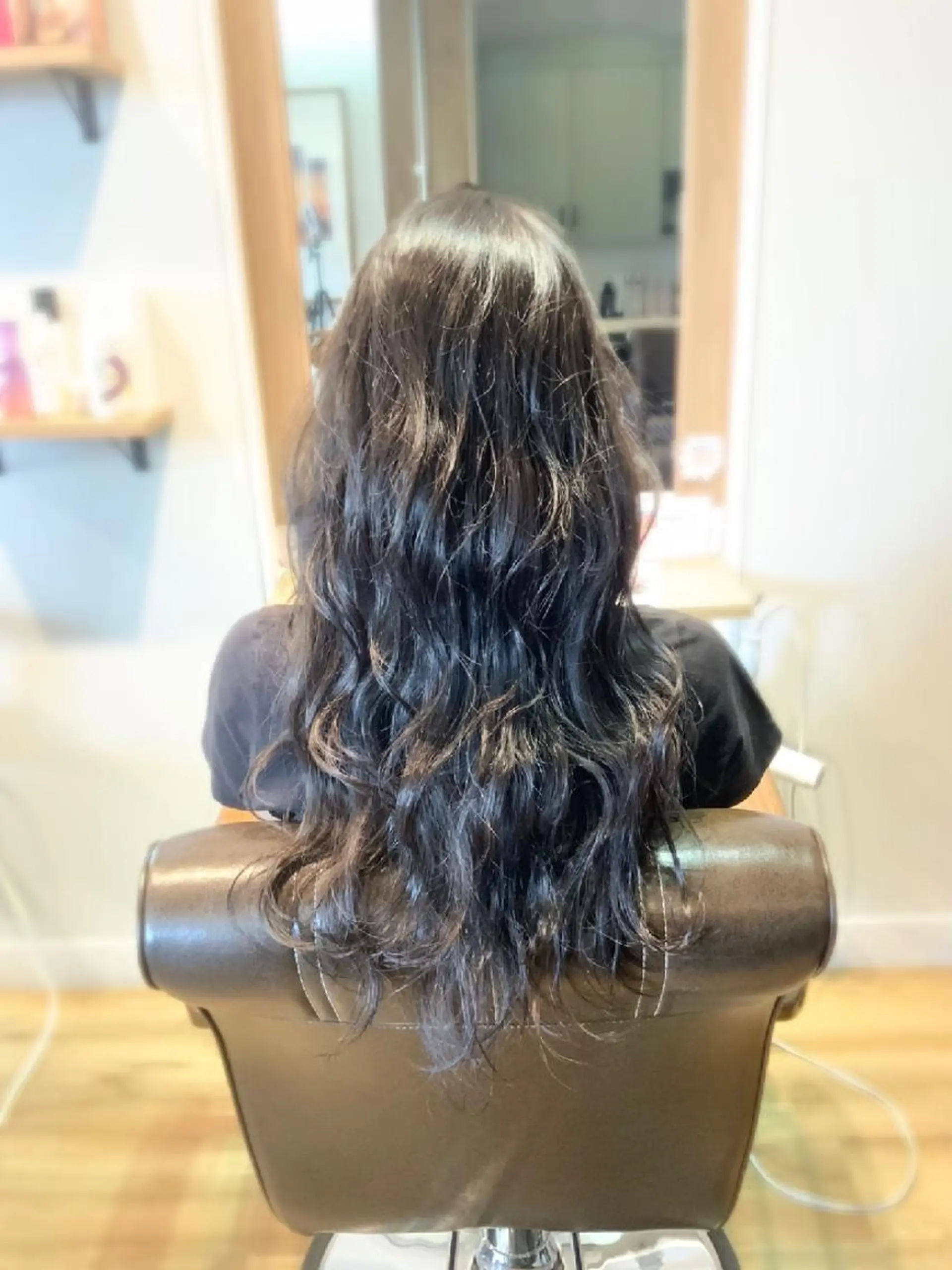 カラー ロング ベージュカラー グレージュ ヘアカラー トリートメント 堀 望美のヘアスタイル