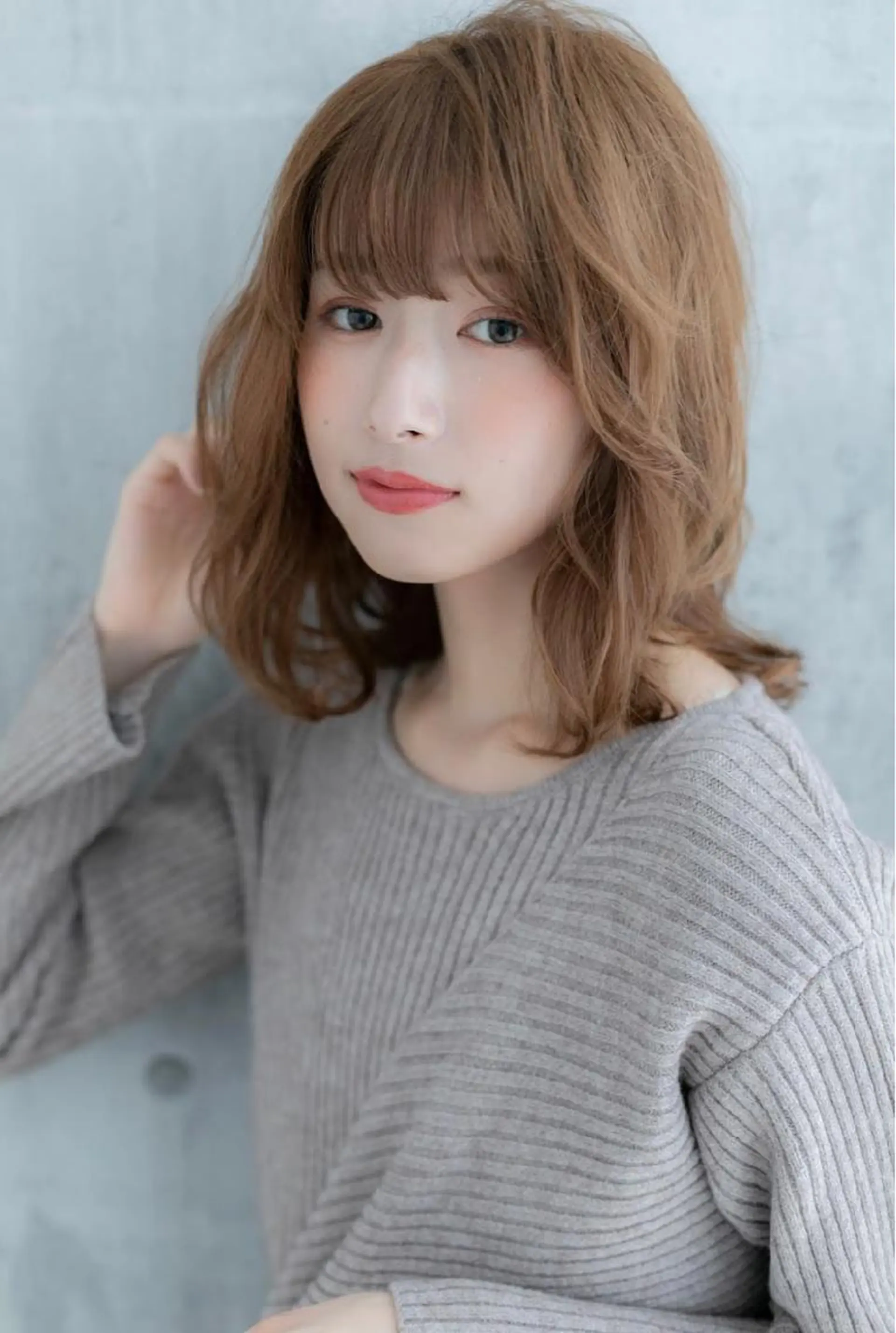カラー ベージュカラー グレージュ 🎗大槻 武士🎗のヘアスタイル
