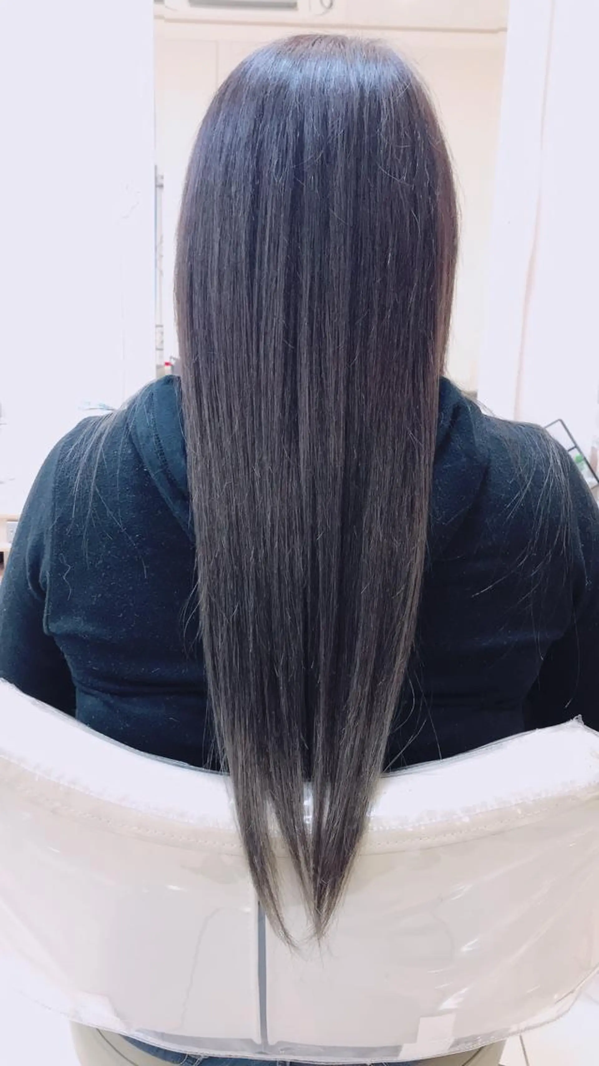 ロング カラー ブリーチ トリートメント 店長ハイトーンカラー 柞山史奈のヘアスタイル