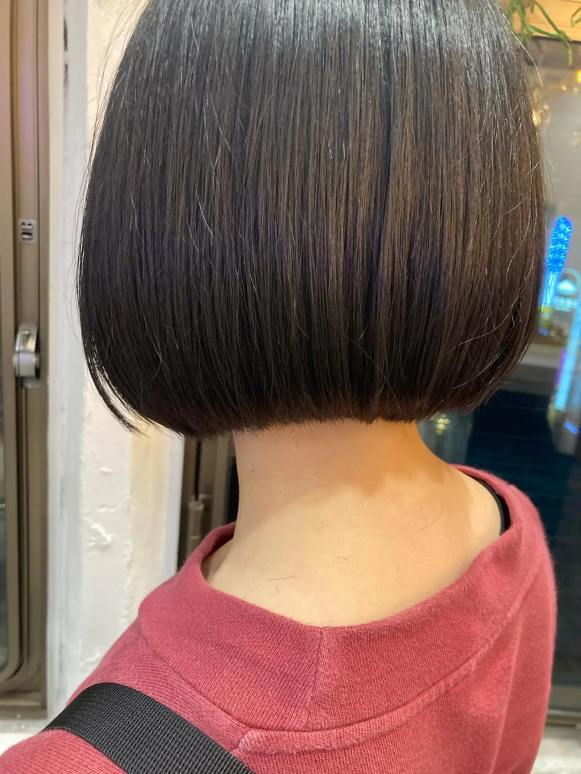 ショート ボブ レイヤー/前髪/ 韓国/CHIHIROのヘアスタイル