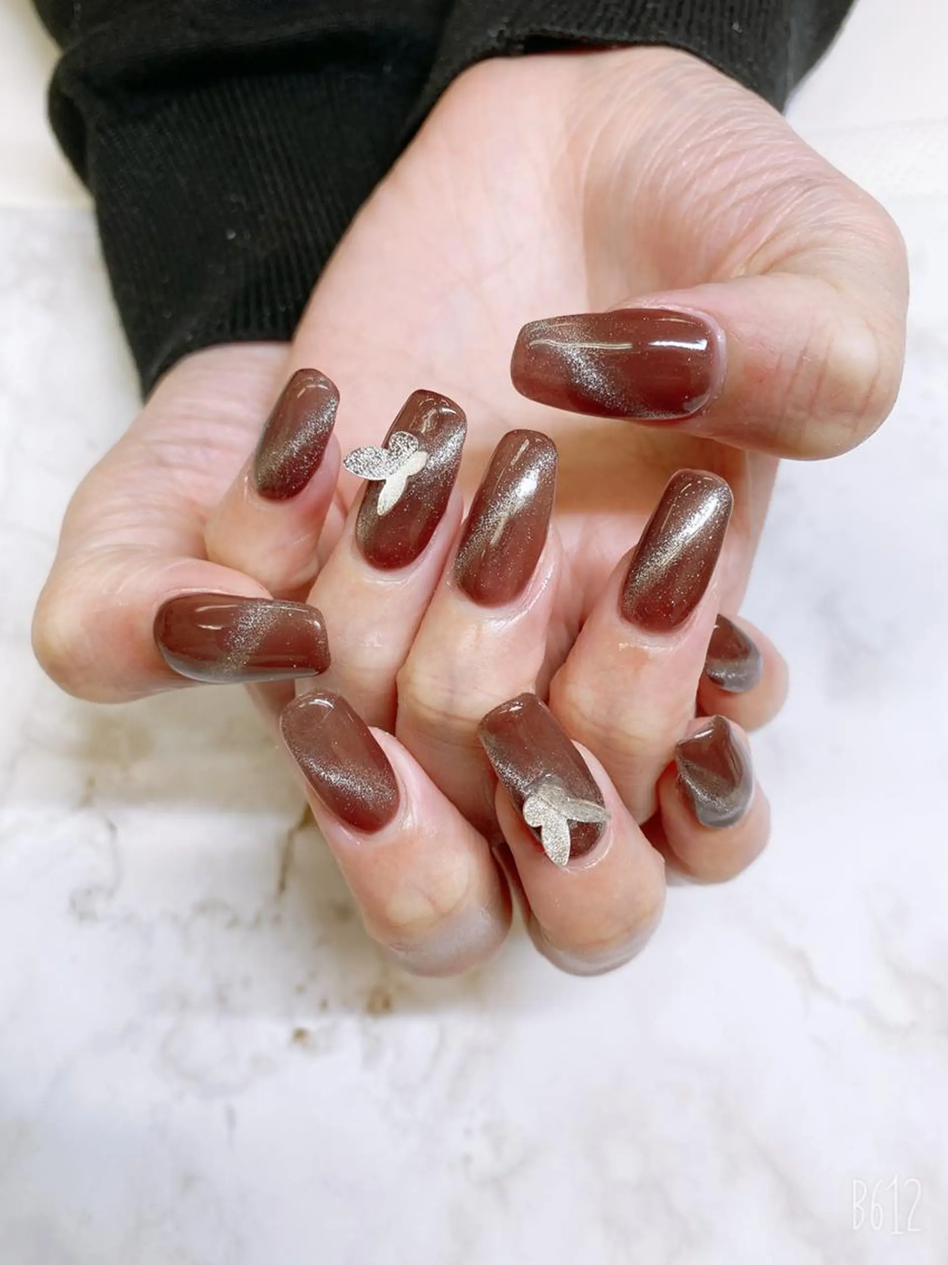 ネイル 🦋ネイルサロン ブラン🌈ゆりのネイルデザイン