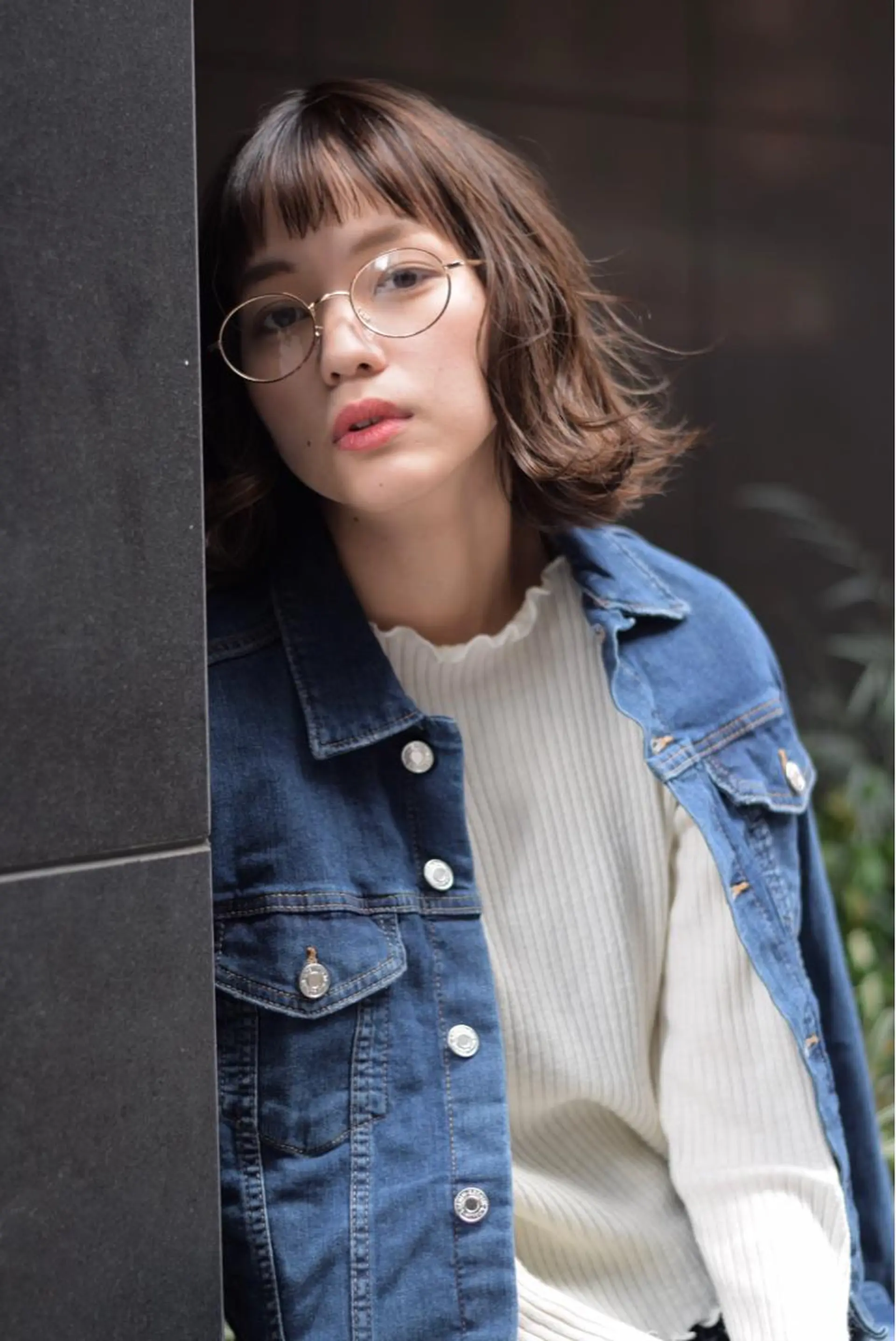 ミディアム ボブ ショートヘア、ボブ こやさん　コヤマのヘアスタイル