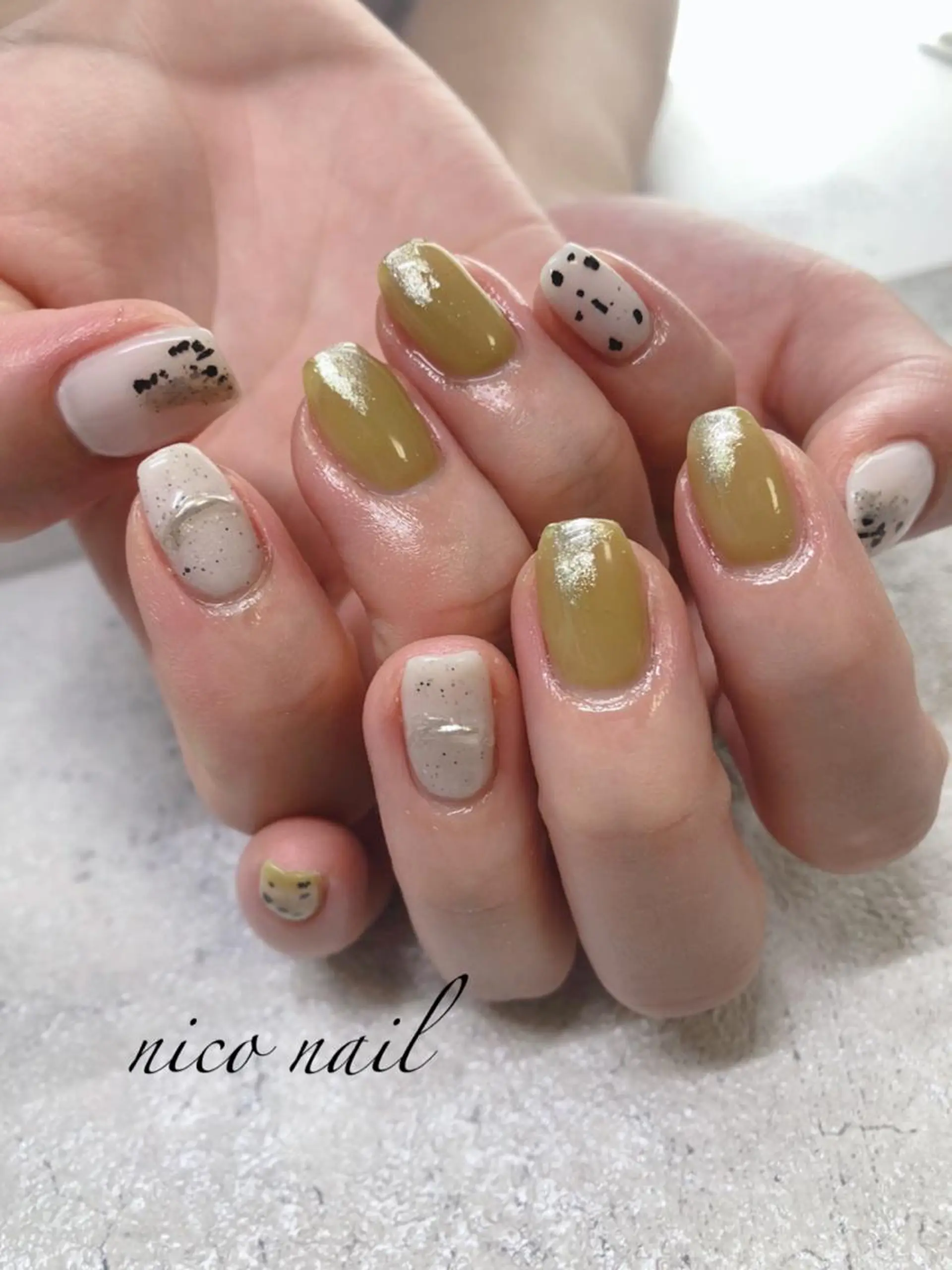 ネイル 香芝市ネイルサロン nico nailのネイルデザイン