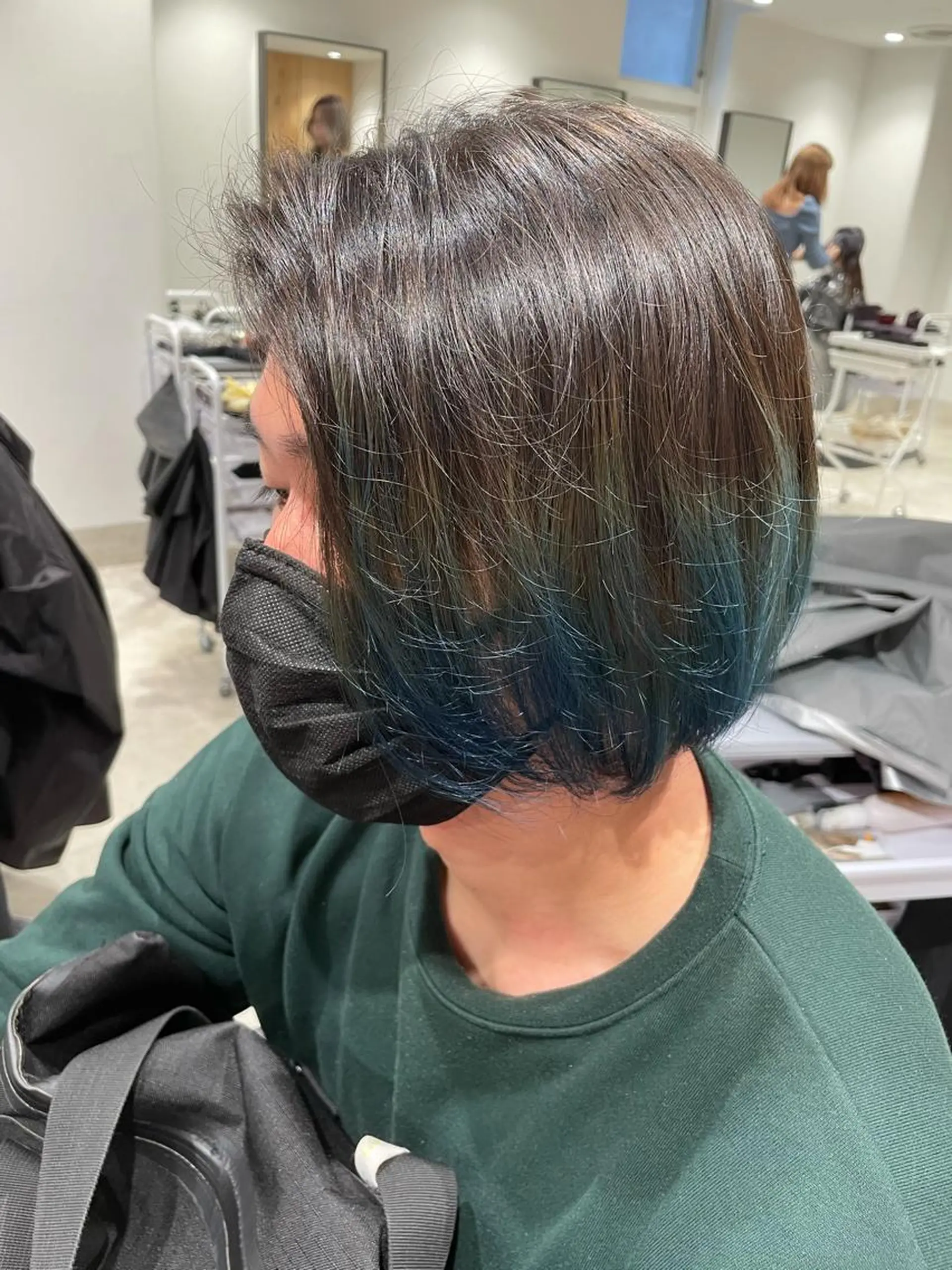 ショート カラー パーマ ヘアアレンジ メンズ パーソナルカラー合わ せたカラー🤍なつみのヘアスタイル