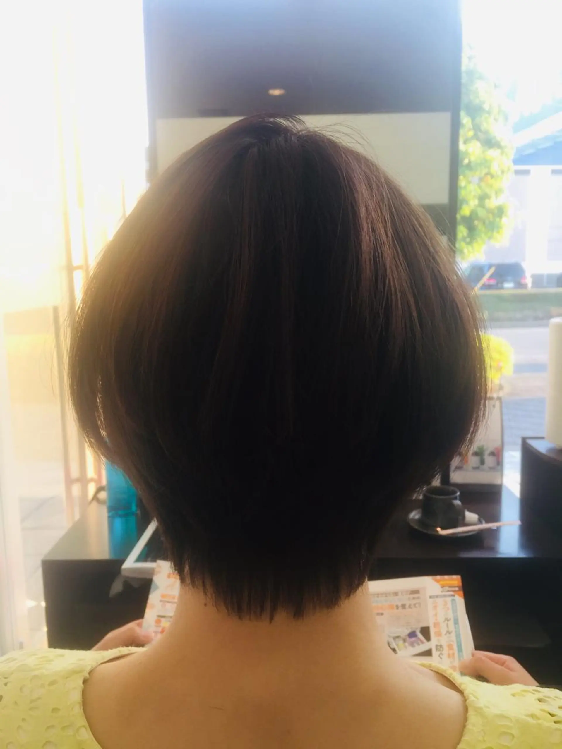ショート カラー 阿久津 泰幸のヘアスタイル