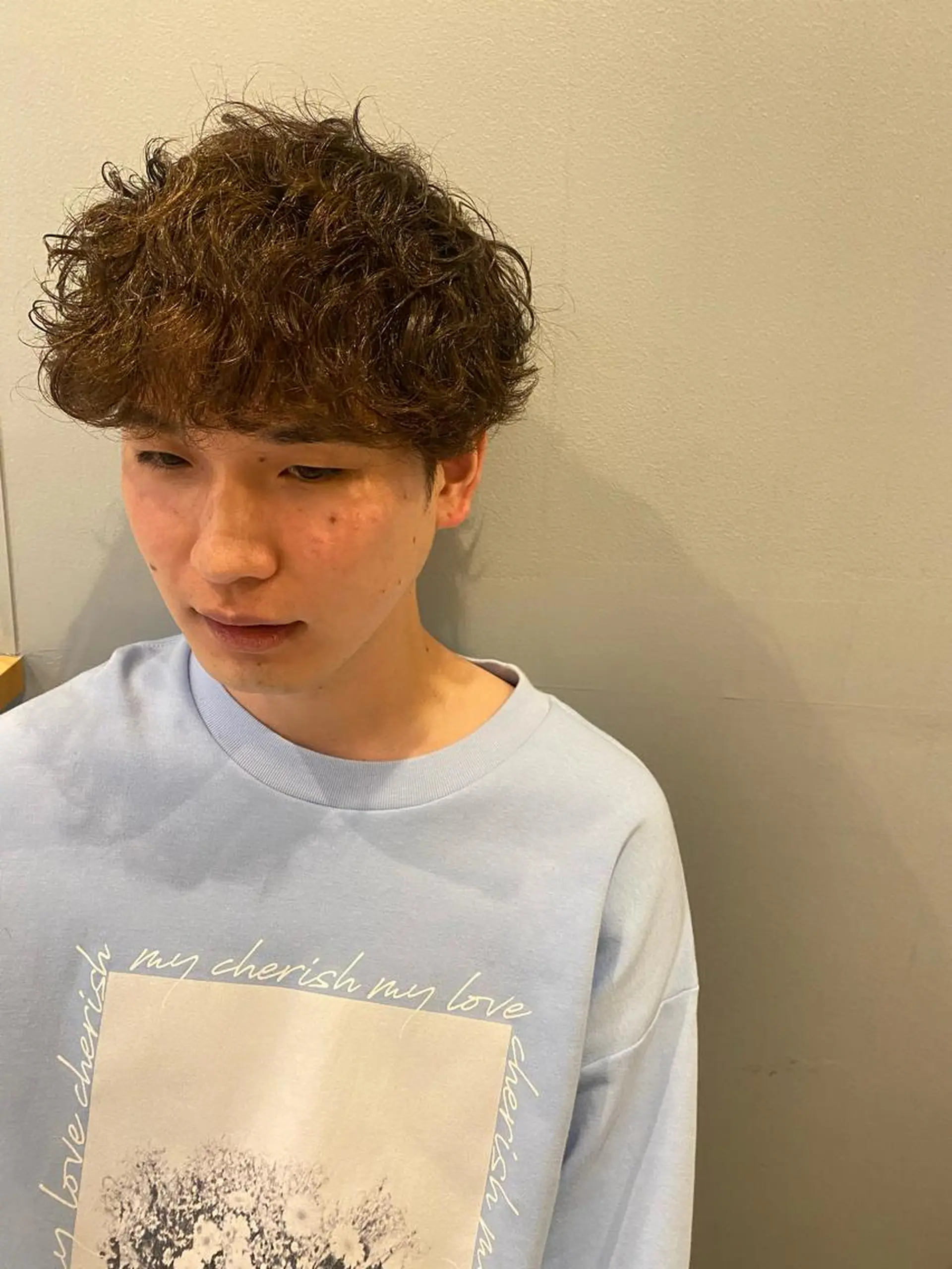 パーマ メンズ カット パーマ トリートメント 似合う髪型が 分からない方へのヘアスタイル