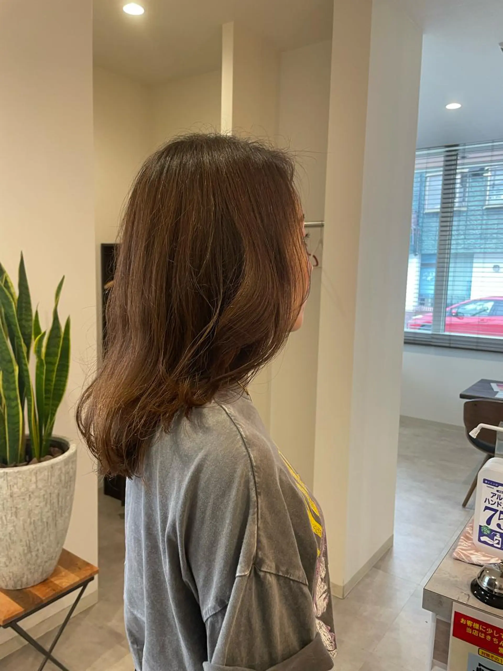 ロング 山越 美裕樹のヘアスタイル