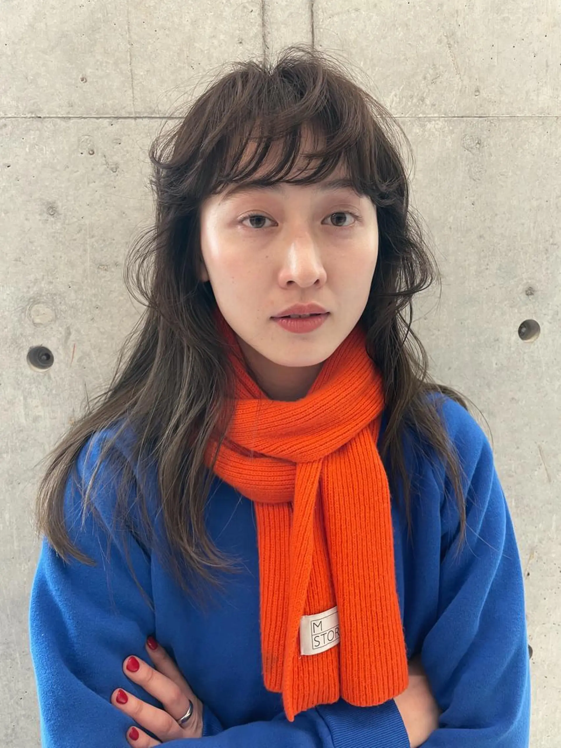 カラー 佐伯 和佳のヘアスタイル