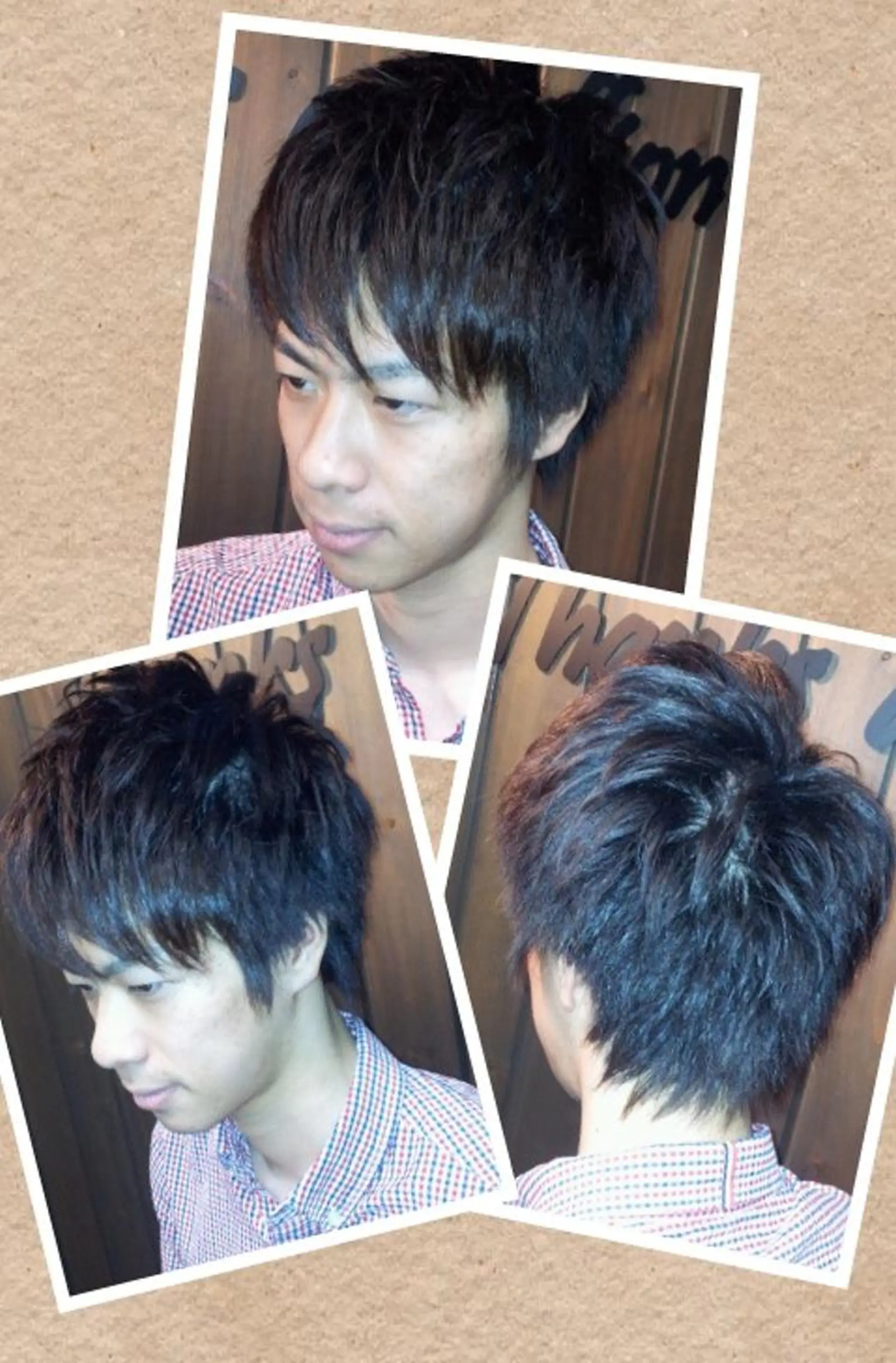 メンズ 岡林 選のヘアスタイル