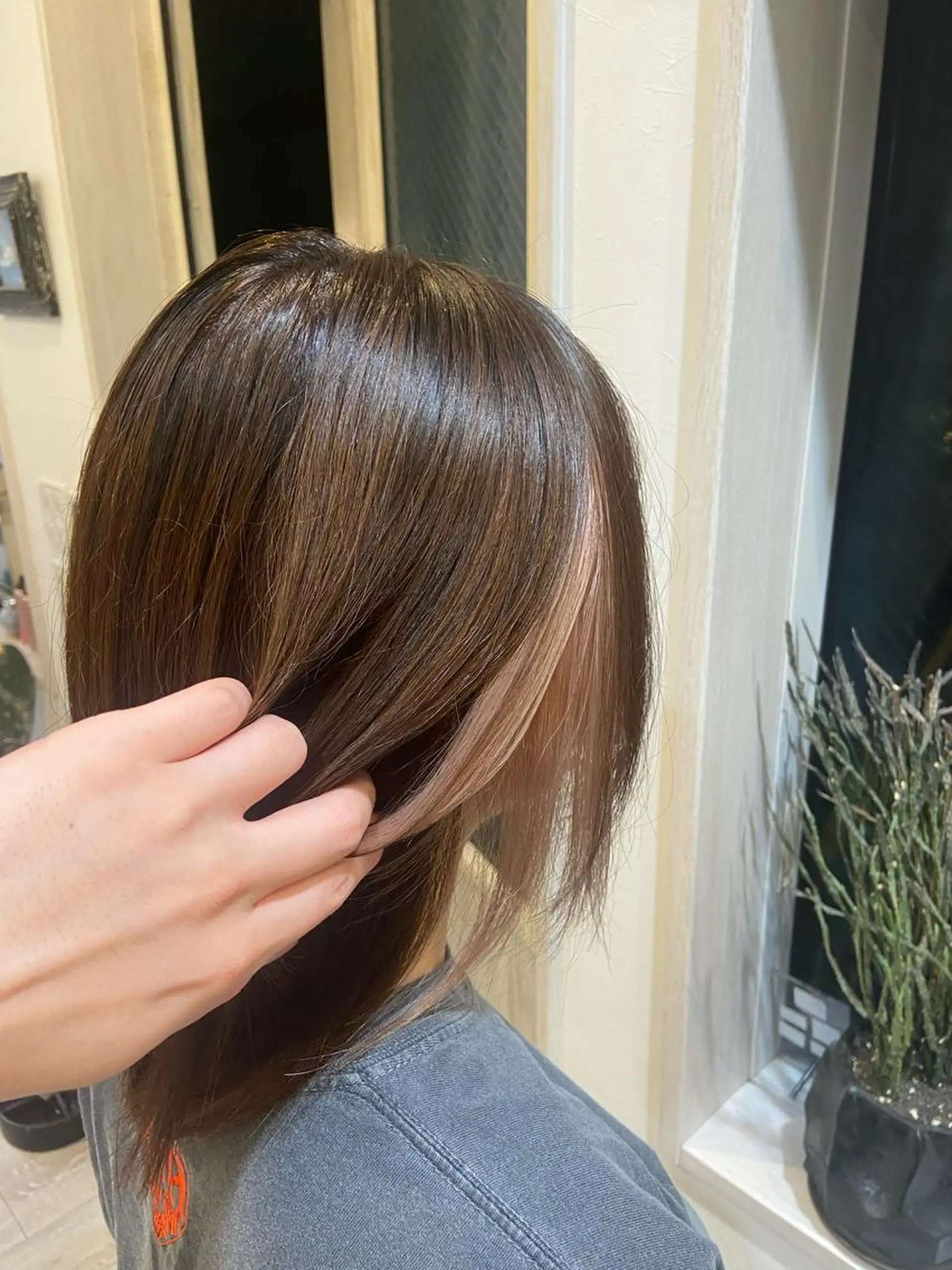 ショート カラー 🪼高評価🪼 💎柴崎の藤咲💎のヘアスタイル