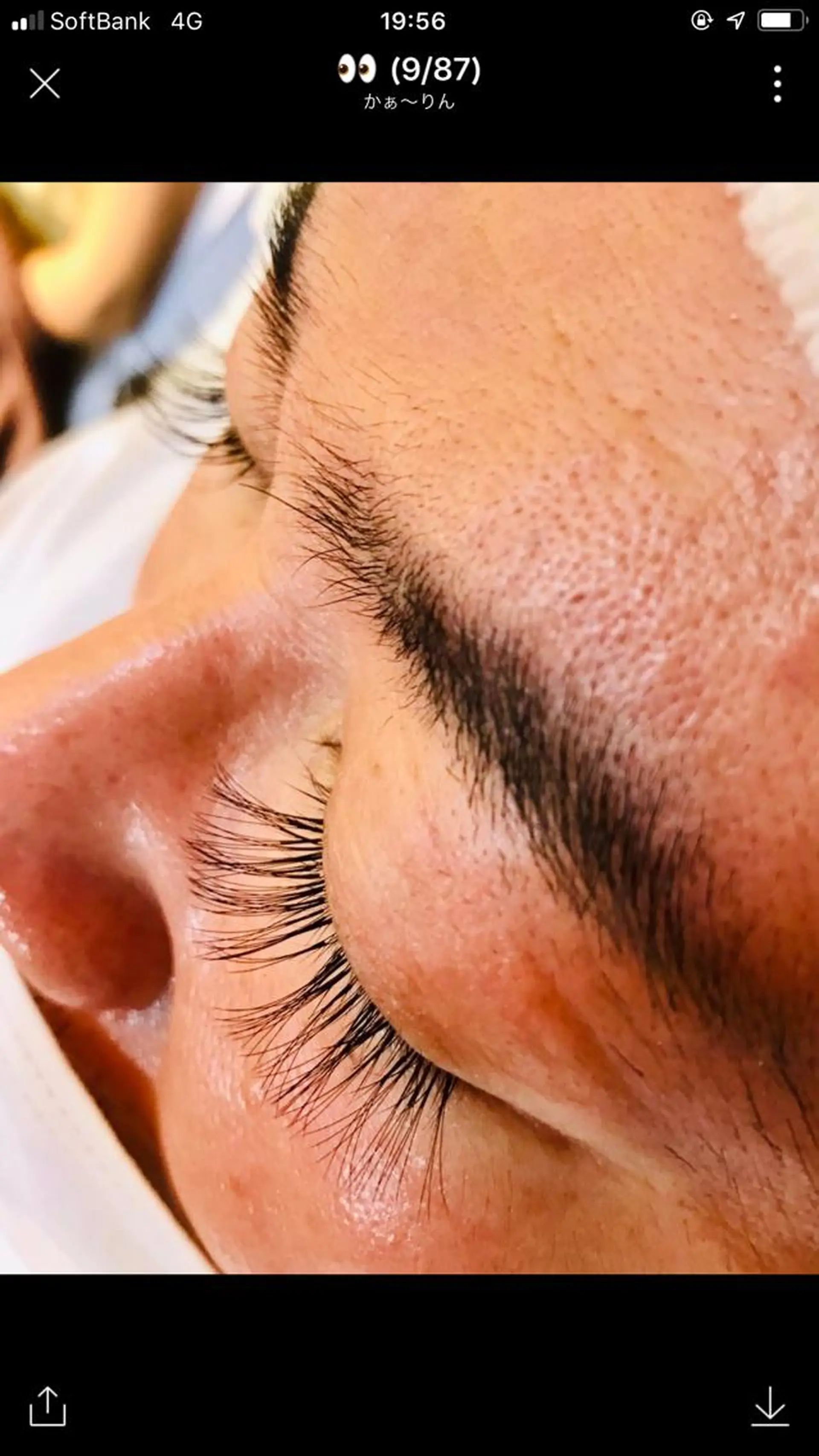 マツエク・マツパ そそ　喜 多のヘアスタイル