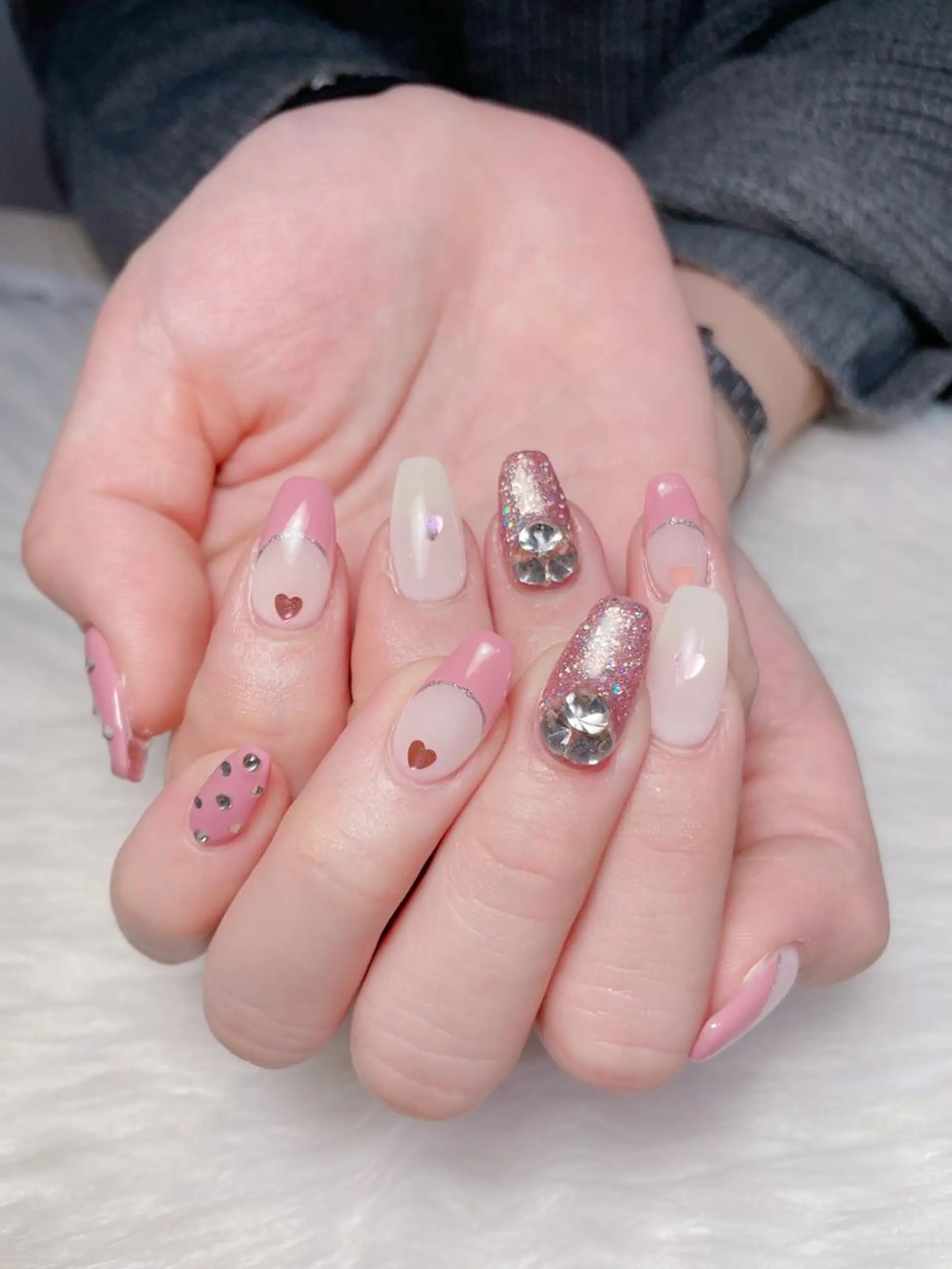 ネイル MiKi Nai池袋 長さだし得意のネイルデザイン