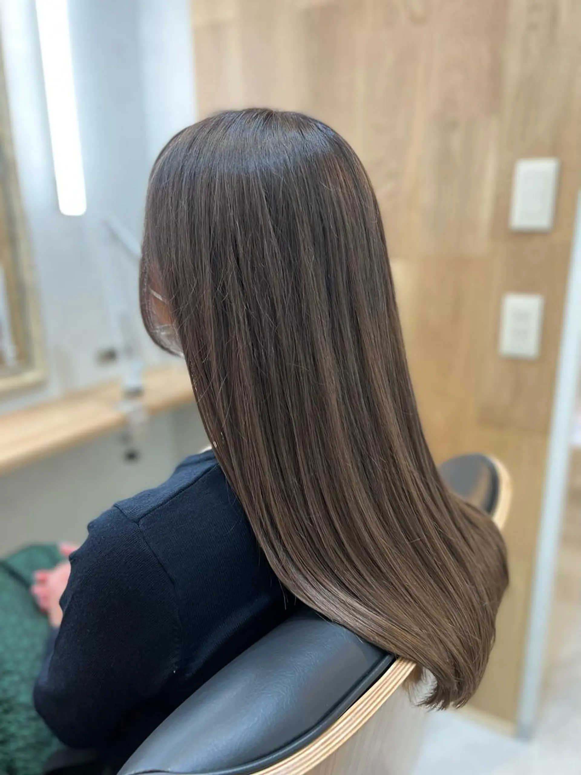 ロング 髪質改善 トリートメント カット 縮毛矯正 トリートメント 川村 昌広のヘアスタイル